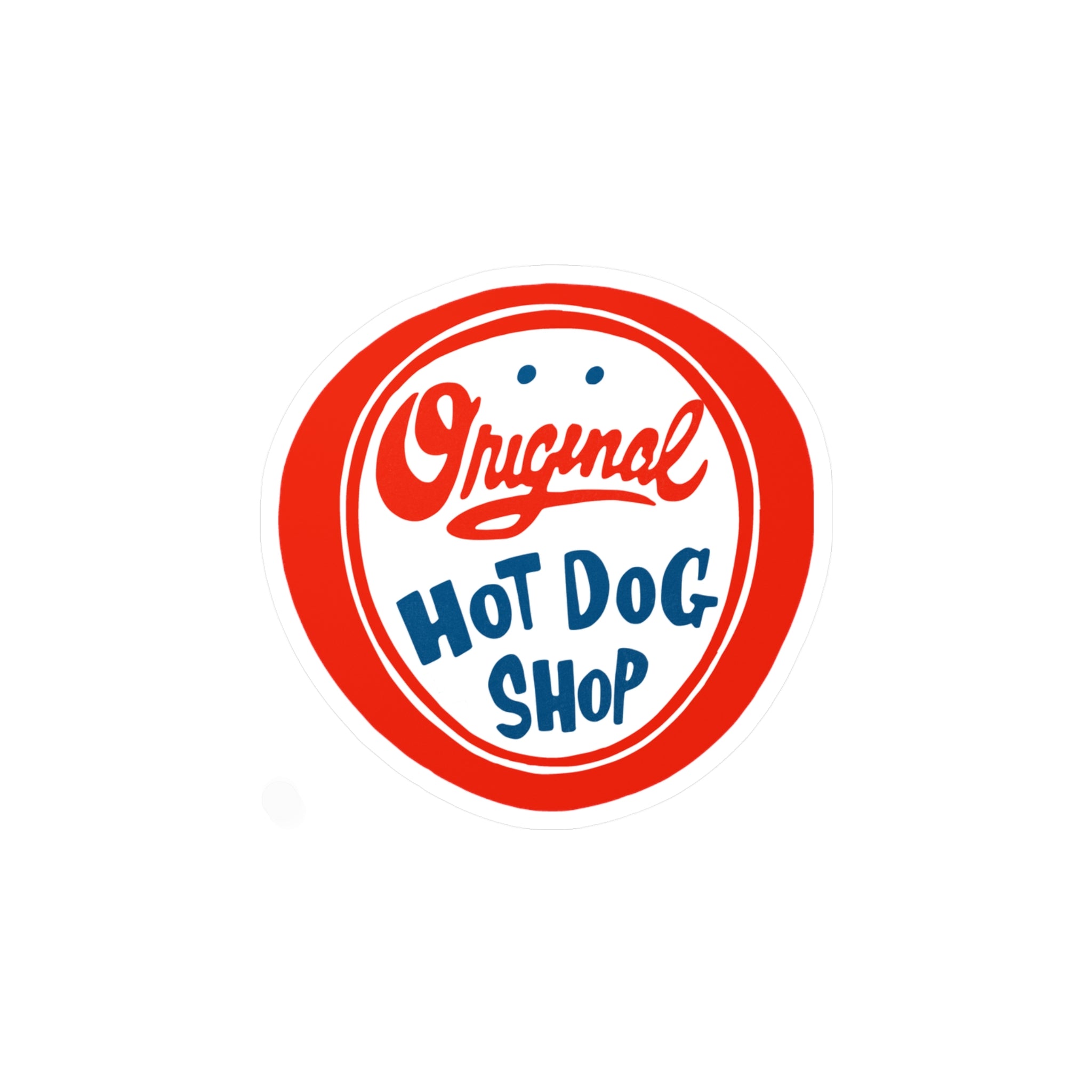 Original Hot Dog Shop - Kiss-Cut Vinyl Decals