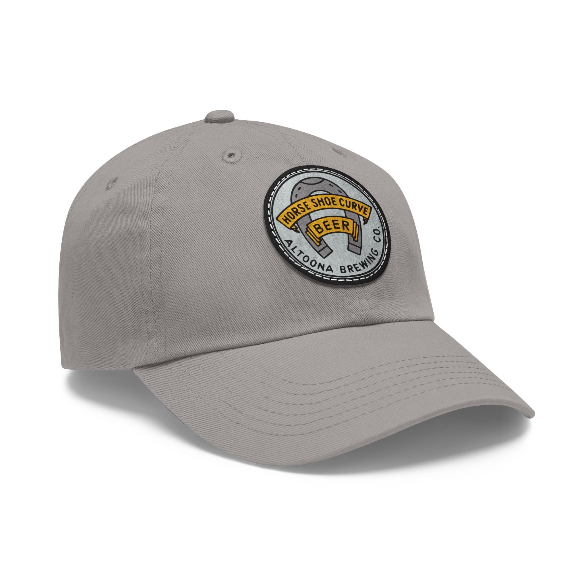 Horse Shoe Curve Beer - Altoona, PA - Printed Patch Hat - Yinzylvania
