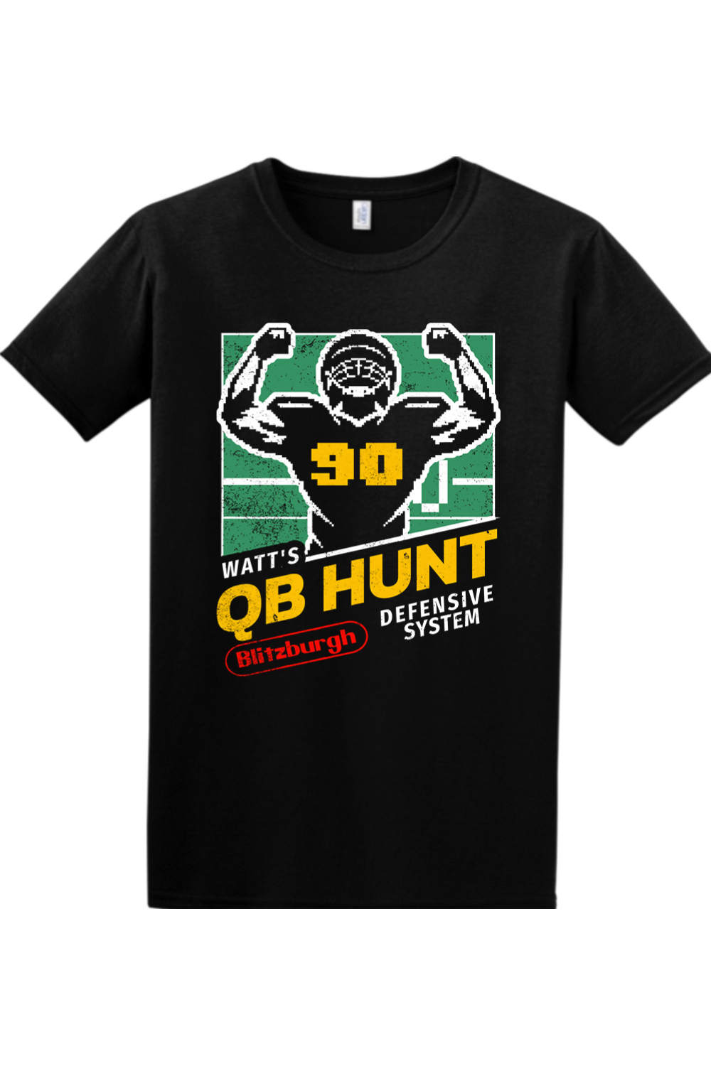 Watt QB Hunt - 4XL & 5XL - Softstyle T-Shirt - Yinzylvania