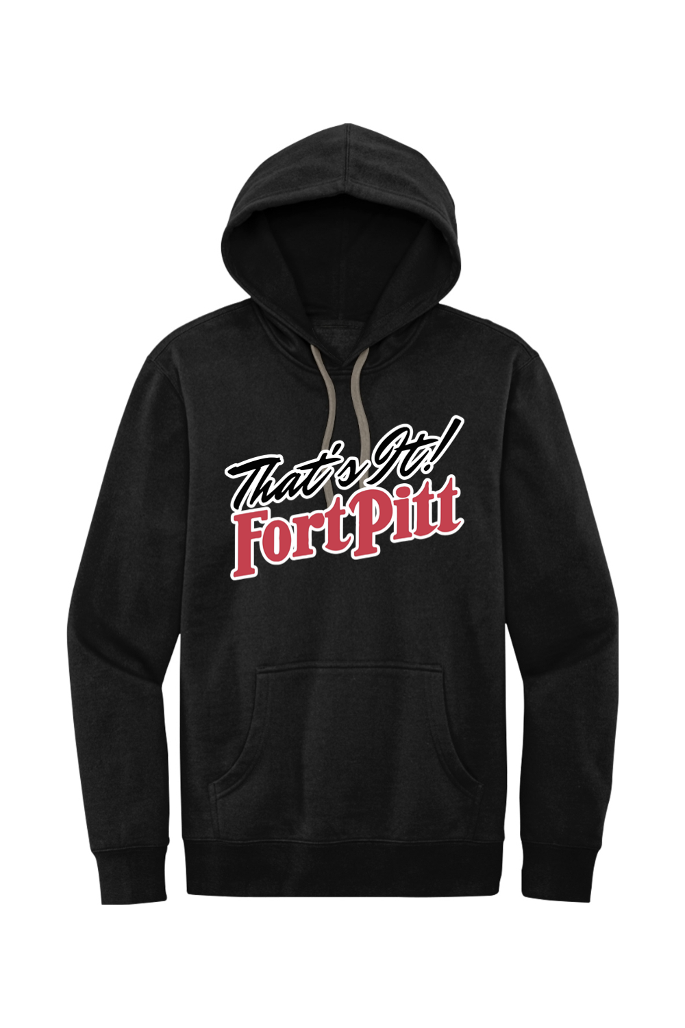 That's It! Fort Pitt Retro - Fleece Hoodie - Yinzylvania