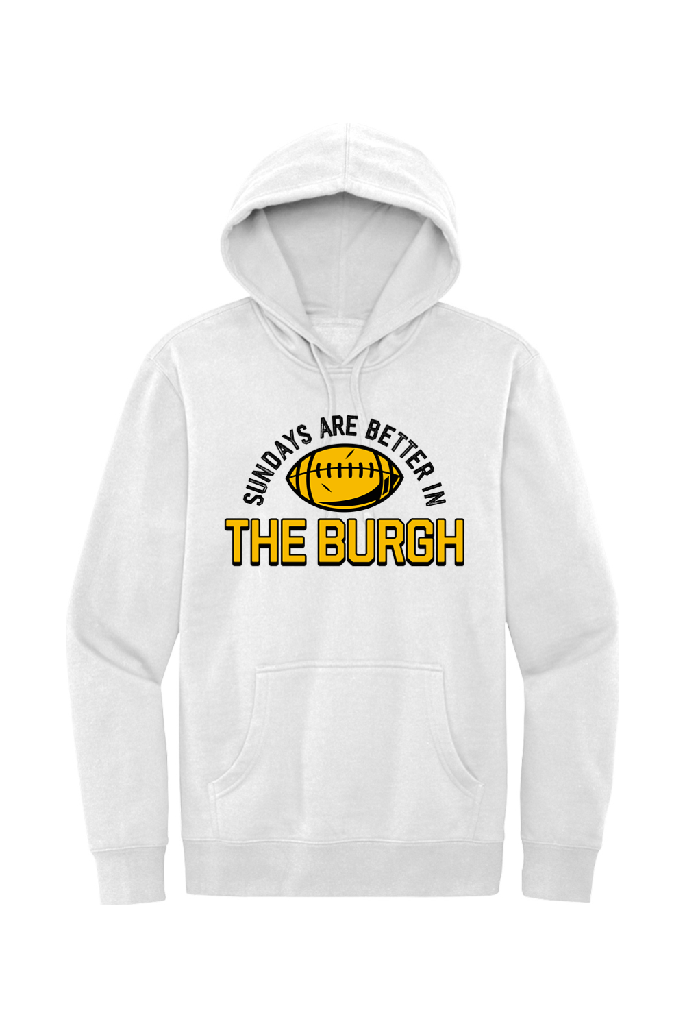 Sundays Are Better in the Burgh - Fleece Hoodie - Yinzylvania