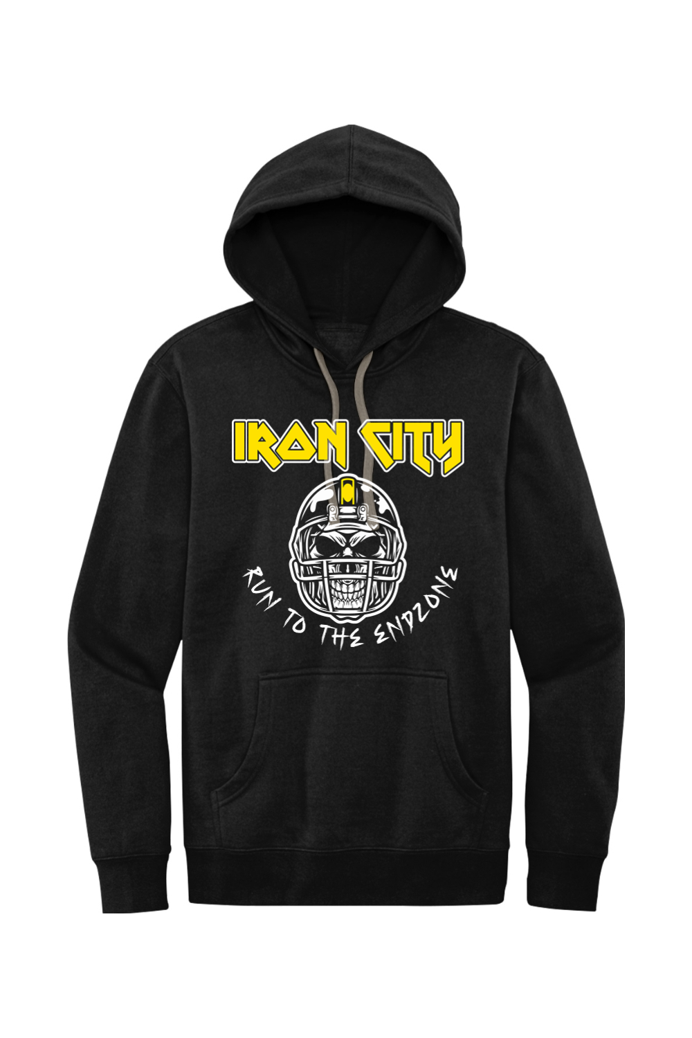 Iron City - Heavy Metal - Fleece Hoodie - Yinzylvania