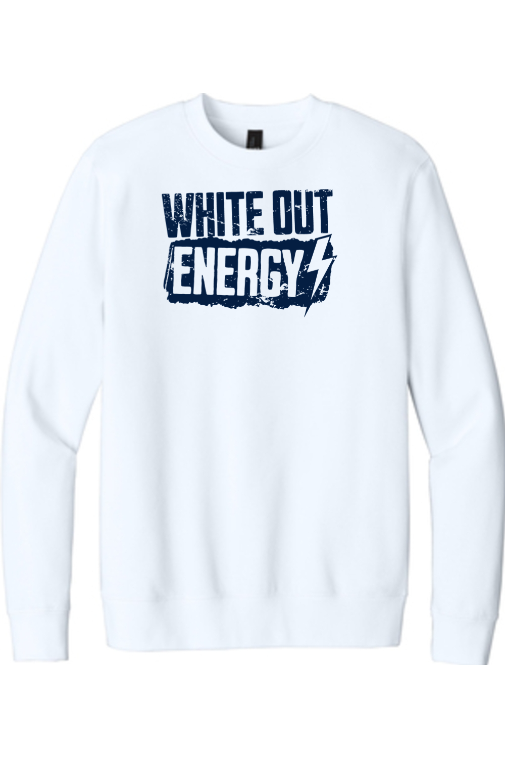 White Out Energy - Crewneck Sweatshirt - Yinzylvania