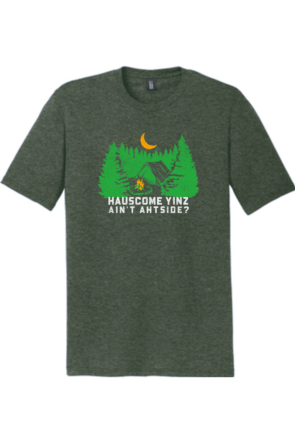 Hauscome Yinz Ain't Ahtside? -  Tri-Blend Tee - Yinzylvania