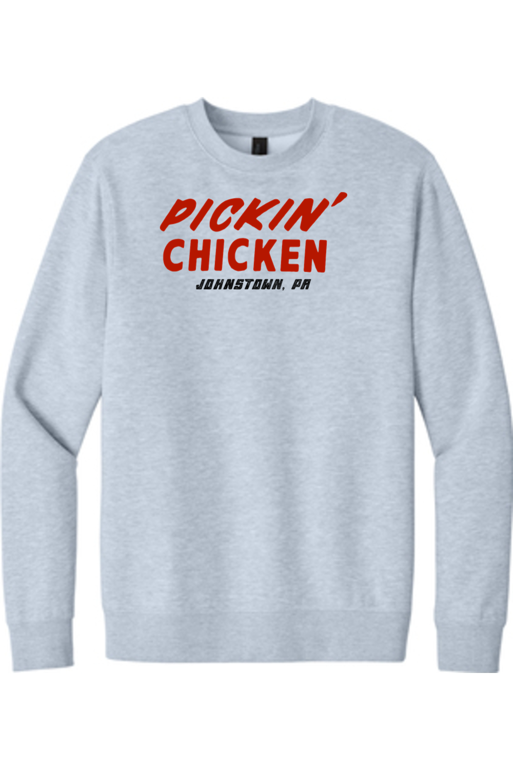 Pickin' Chicken - Johnstown, PA - Crewneck Sweatshirt - Yinzylvania