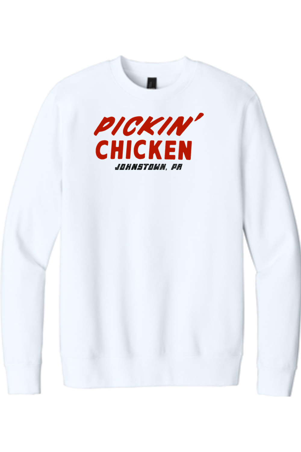 Pickin' Chicken - Johnstown, PA - Crewneck Sweatshirt - Yinzylvania