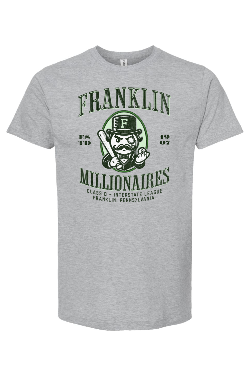 Franklin Millionaires Baseball - 1907 - Yinzylvania