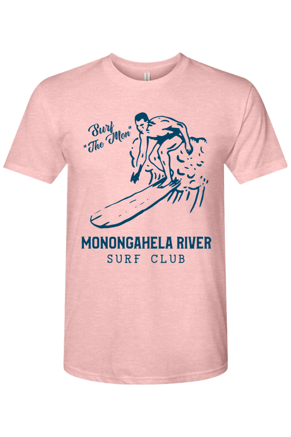 Monongahela River Surf Club - Triblend T-Shirt