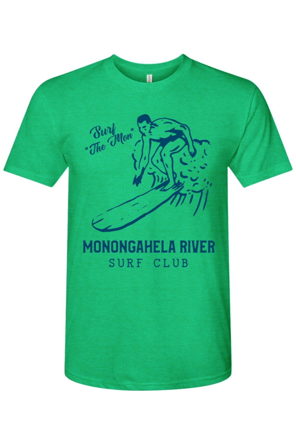 Monongahela River Surf Club - Triblend T-Shirt