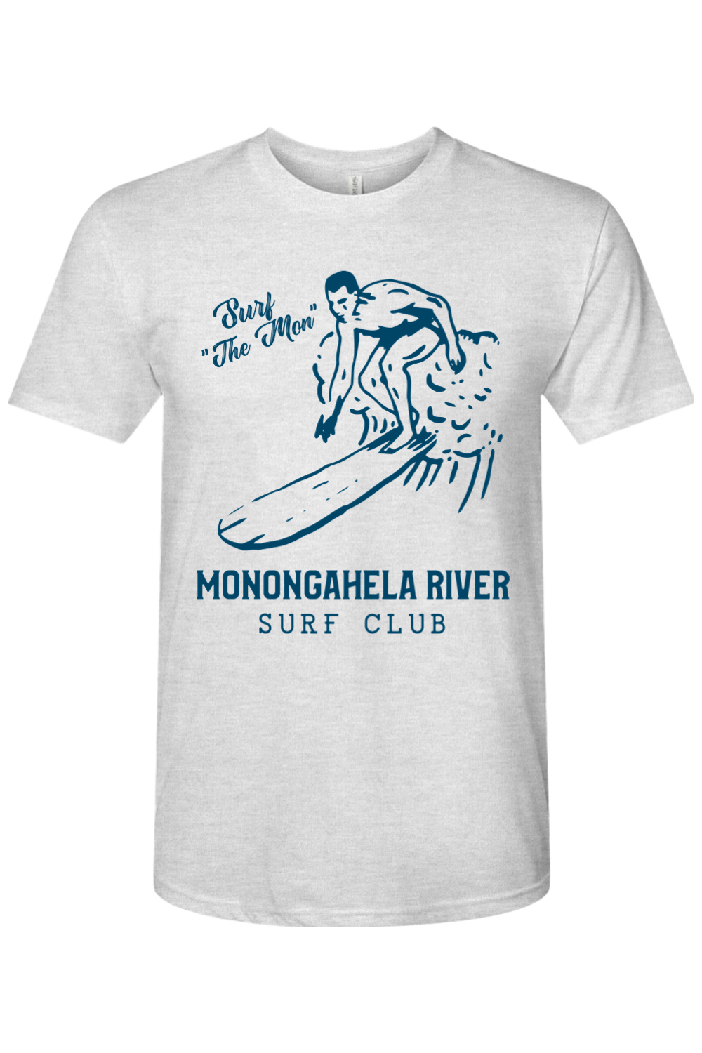 Monongahela River Surf Club - Triblend T-Shirt