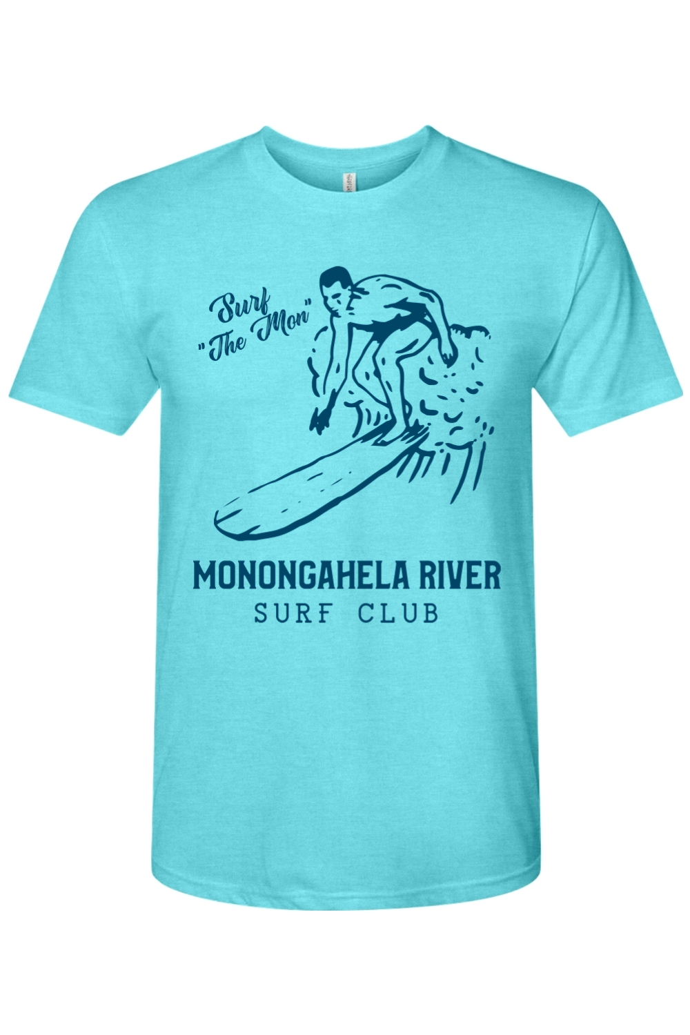 Monongahela River Surf Club - Triblend T-Shirt