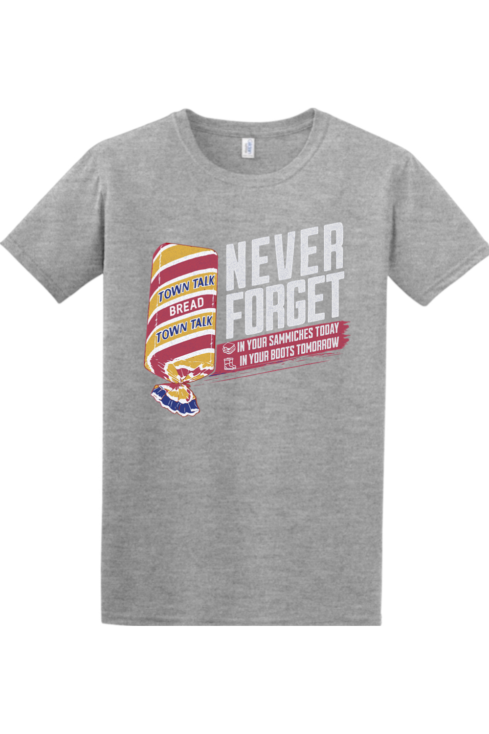 Never Forget - Town Talk - 4XL & 5XL T-Shirt - Yinzylvania