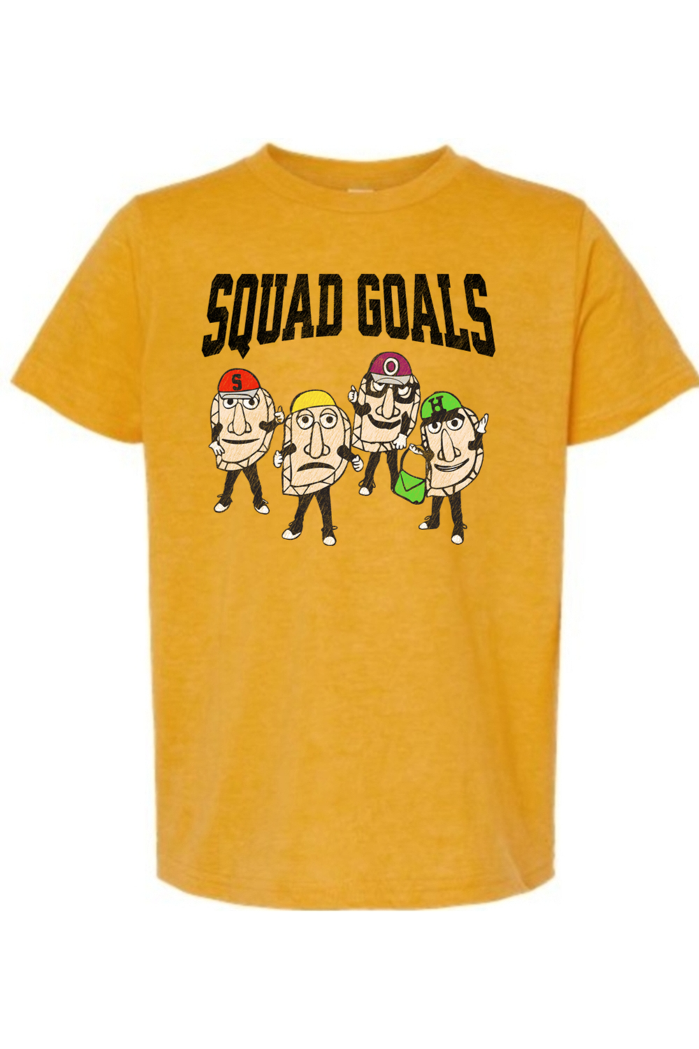 Squad Goals - Pierogi Race - Kids Tee