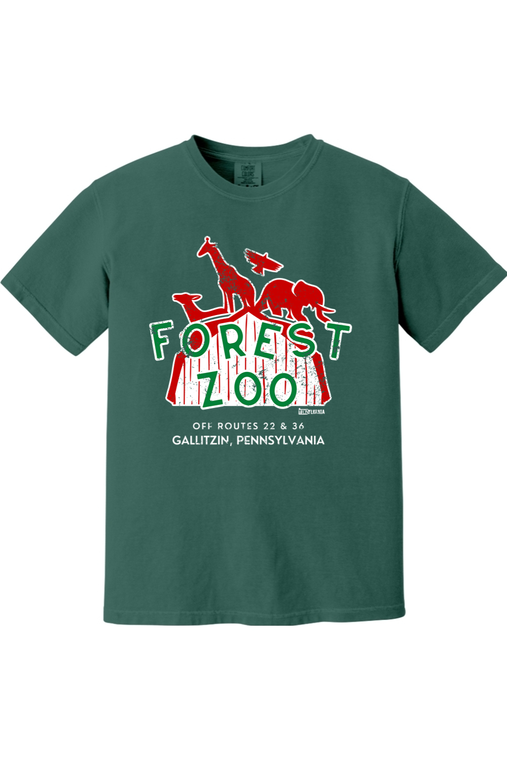 Forest Zoo - Gallitzin, PA - Comfort Fit Tee