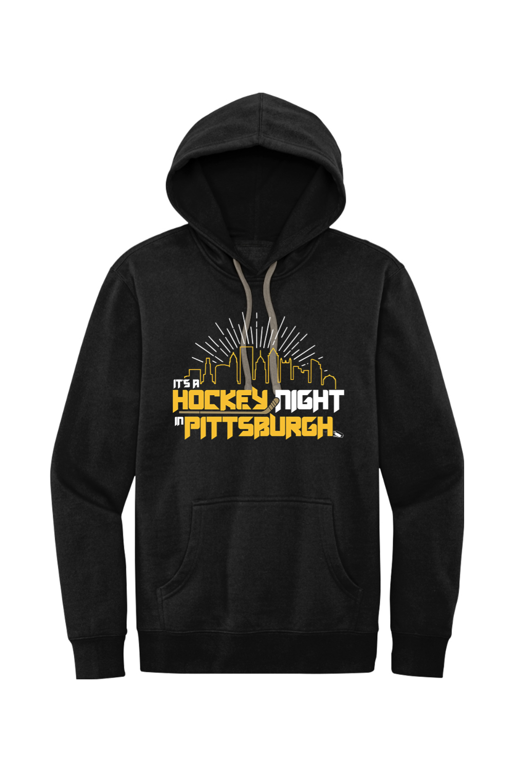 It's a Hockey Night in Pittsburgh - Fleece Hoodie - Yinzylvania