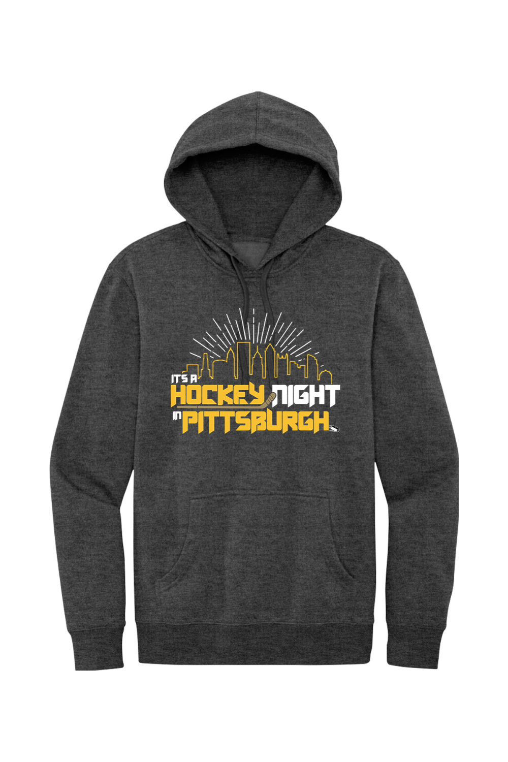 It's a Hockey Night in Pittsburgh - Fleece Hoodie - Yinzylvania