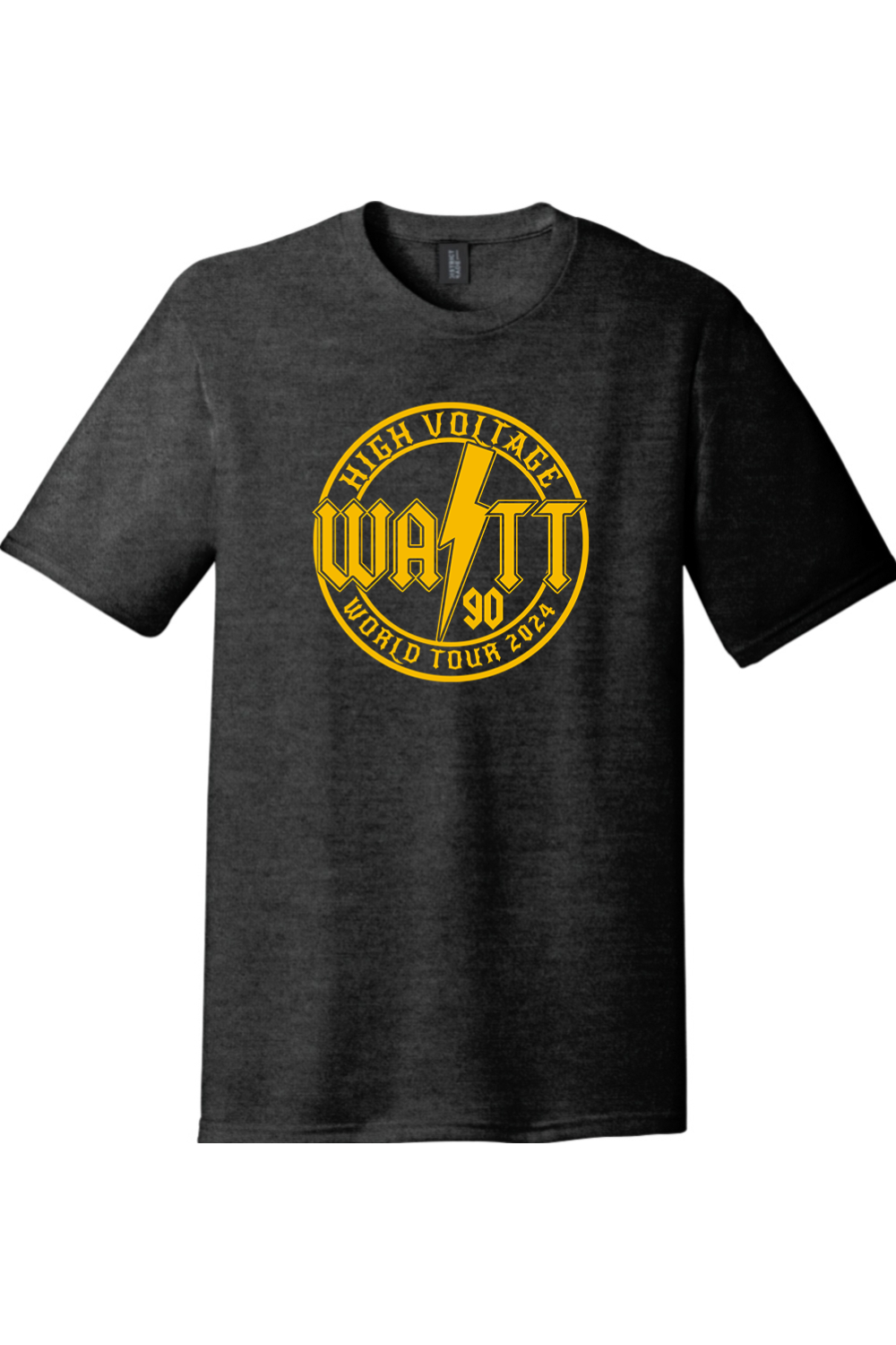 Watt High Voltage - World Tour '24 - Tri-Blend Tee - Yinzylvania