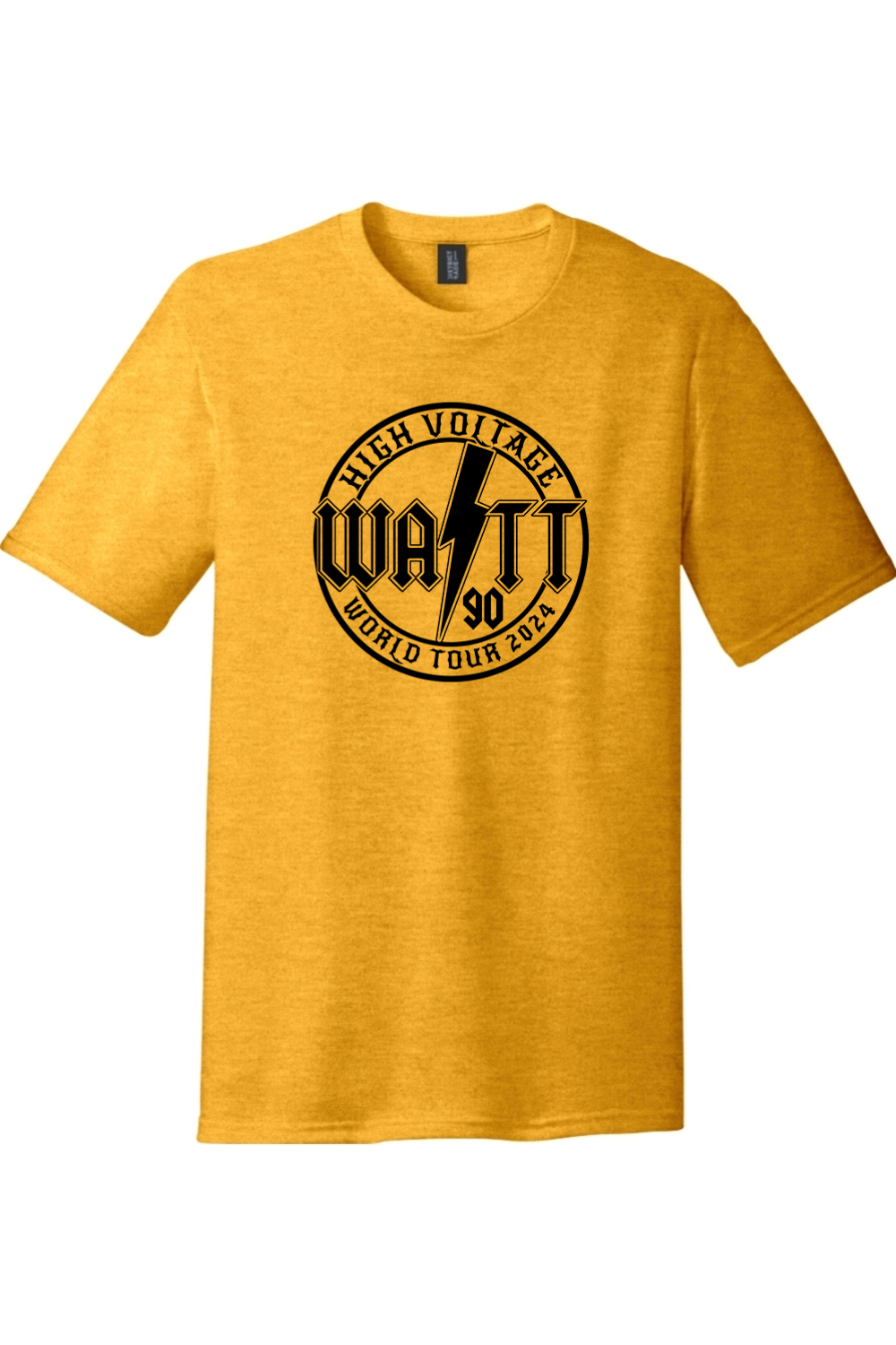 Watt High Voltage - World Tour '24 - Tri-Blend Tee