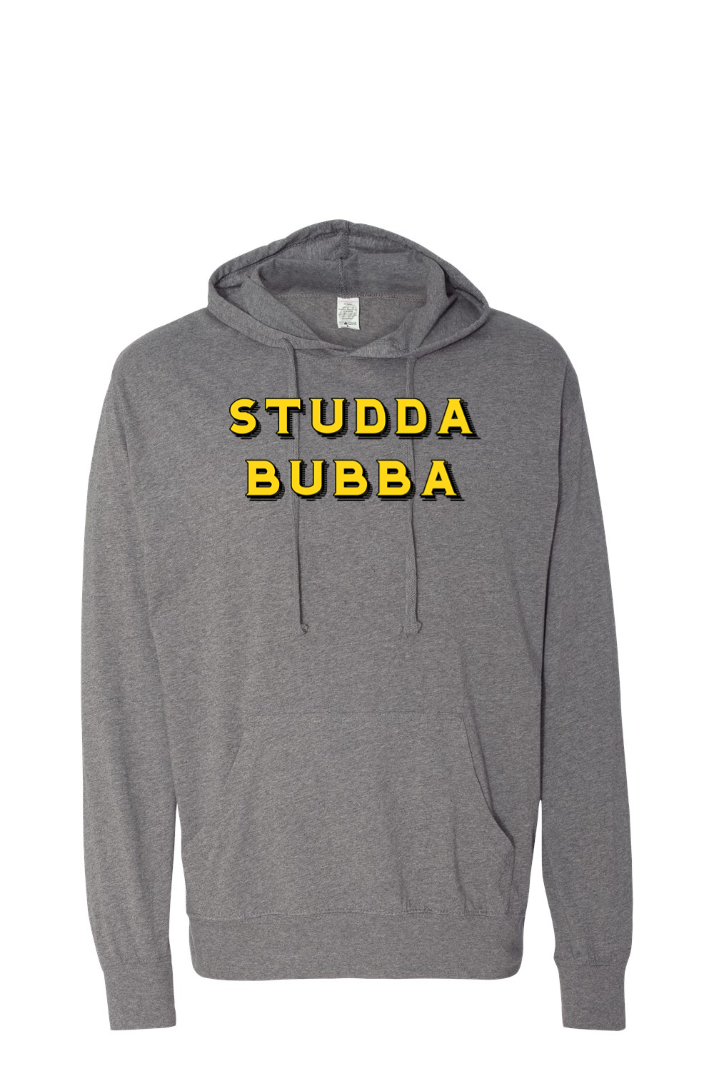 Studda Bubba - Lightweight Hooded Pullover T-Shirt - Yinzylvania