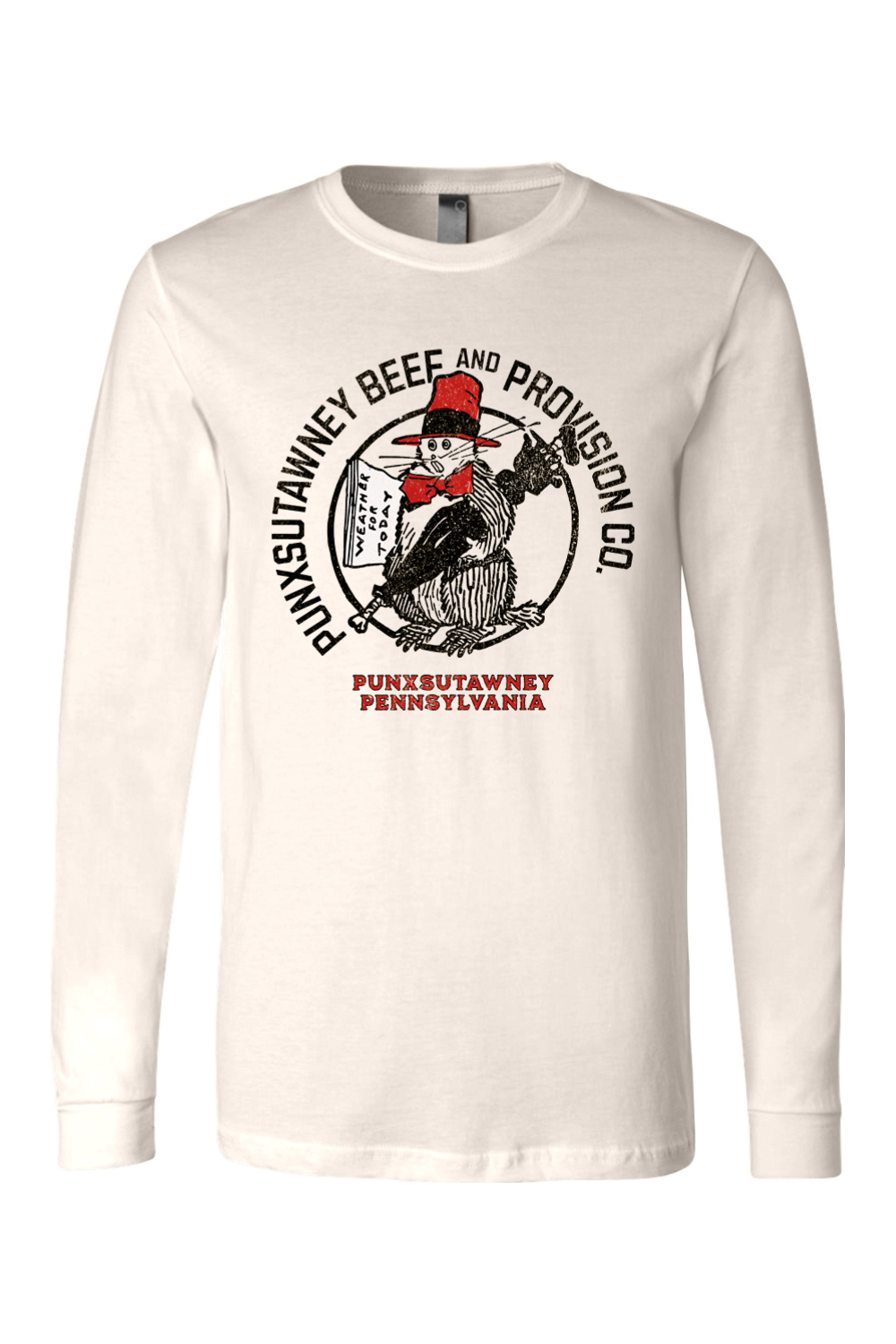 Punxsutawney Beef & Provision Co. - Long Sleeve Tee - Yinzylvania