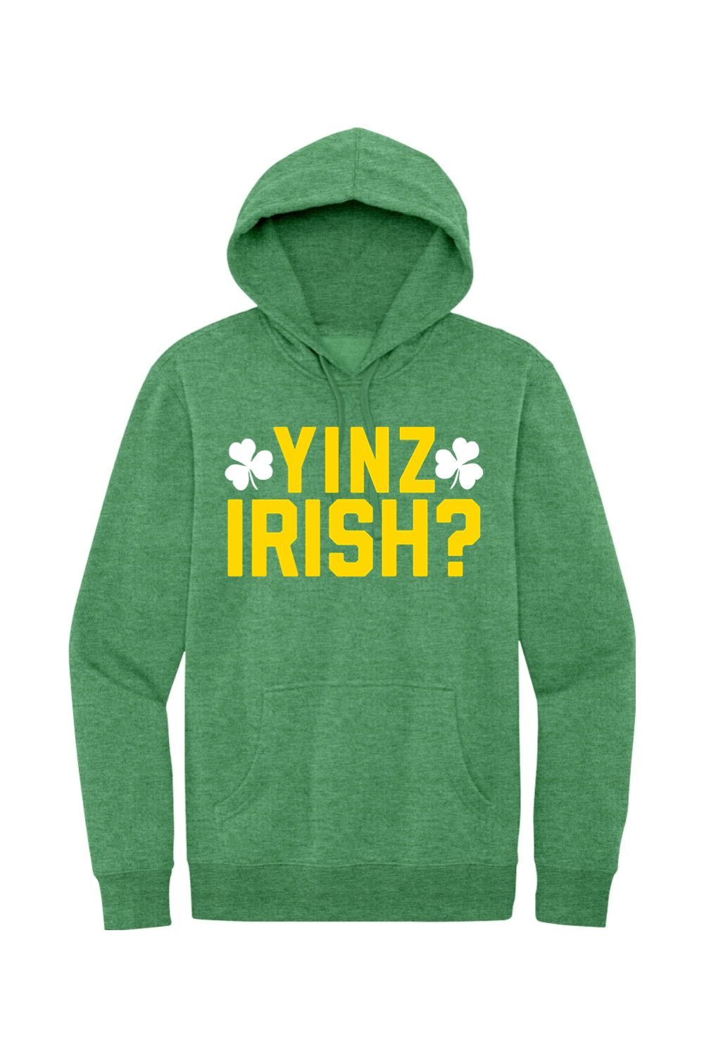 Yinz Irish? - Fleece Hoodie