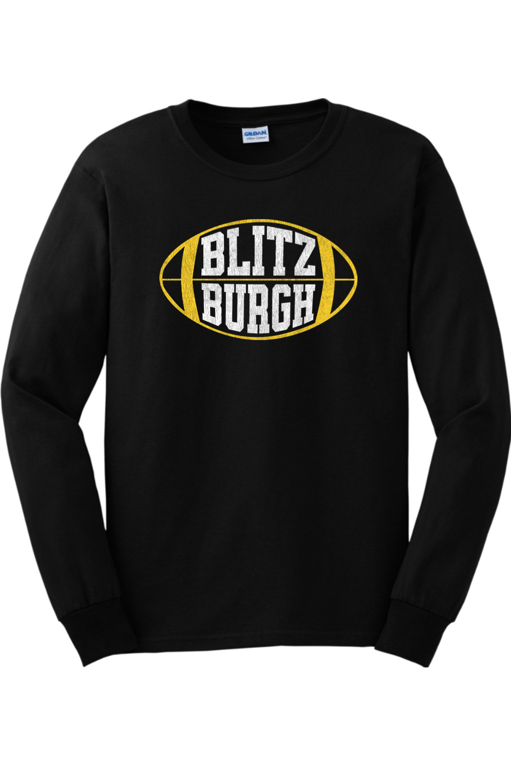 Blitz Burgh - 4XL/5XL Long Sleeve Tee - Yinzylvania