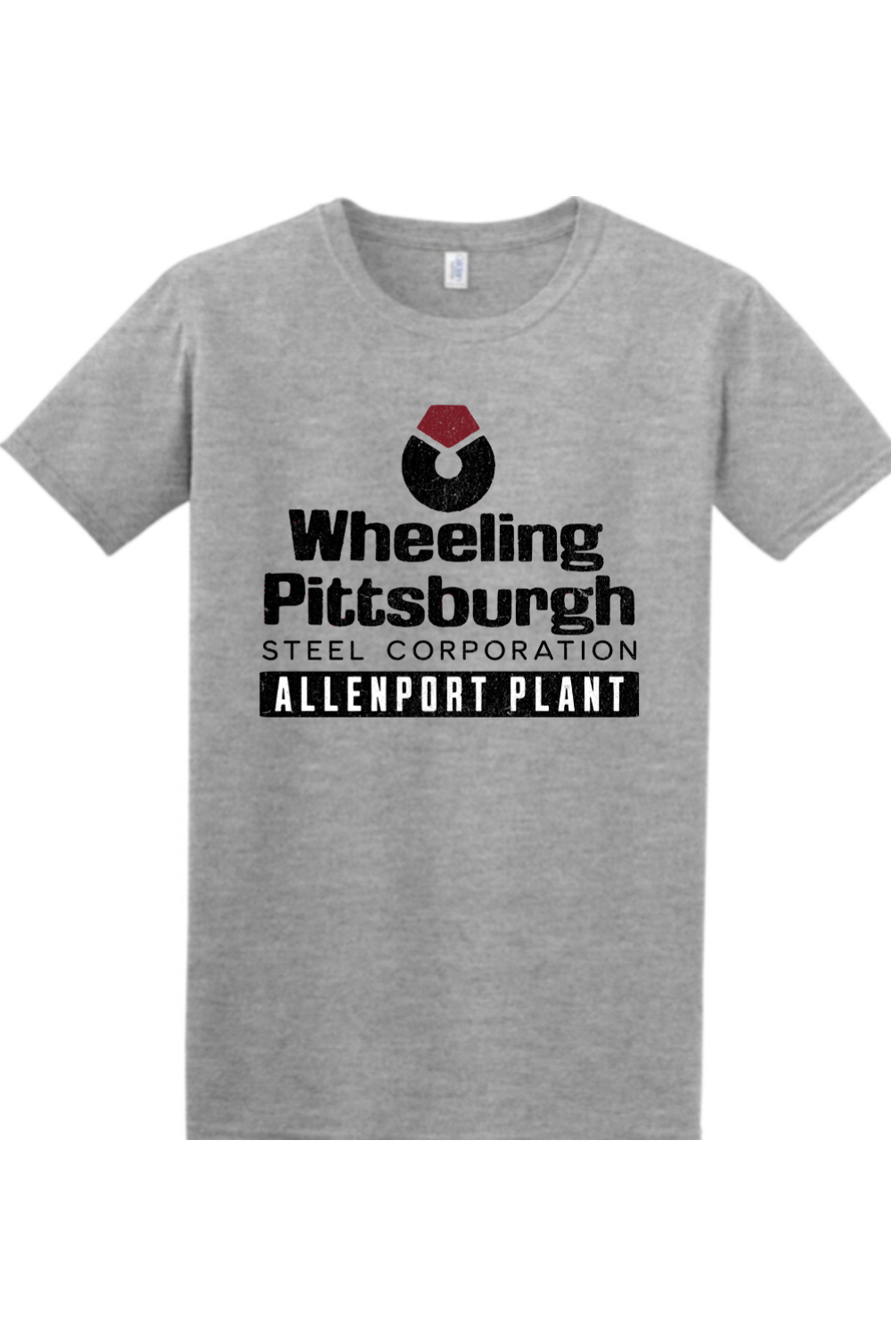 Wheeling Pittsburgh Steel Corp. - Allenport Plant - Softstyle 4XL/5XL T-Shirt