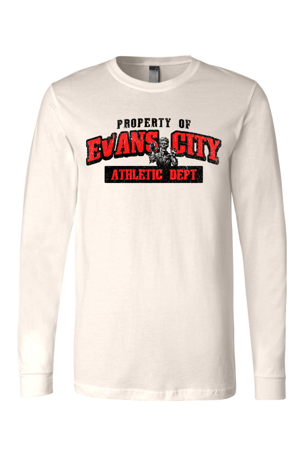 Property of Evans City Athletic Dept. - Long Sleeve Tee - Yinzylvania