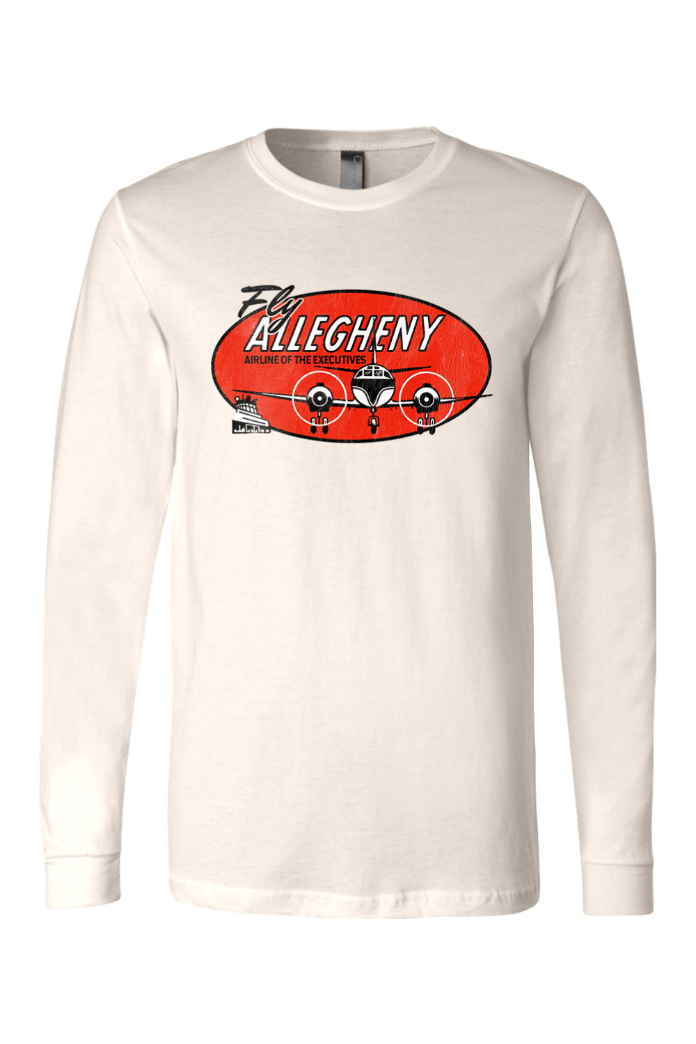 Allegheny Airlines - Long Sleeve Tee - Yinzylvania