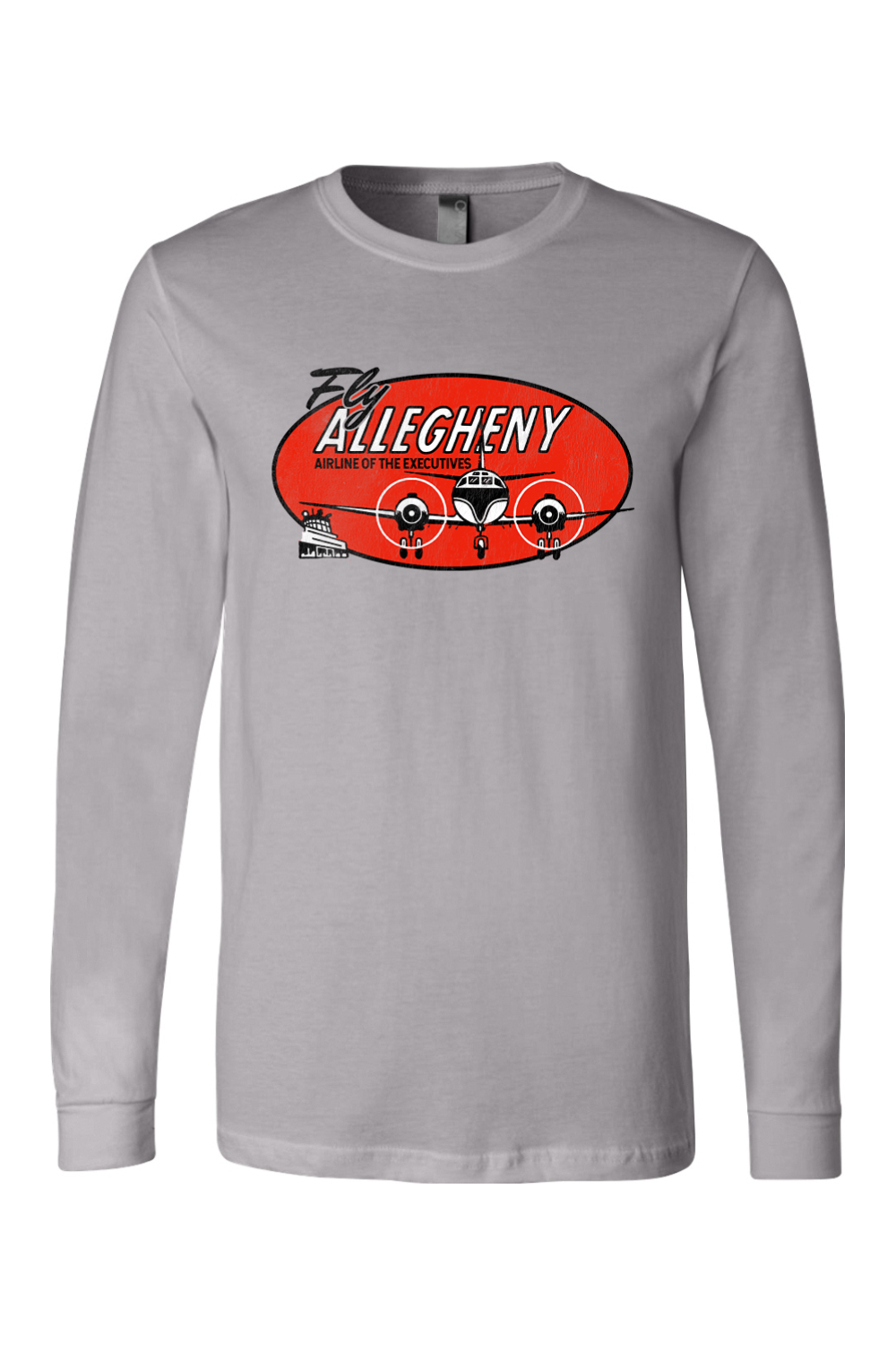 Allegheny Airlines - Long Sleeve Tee - Yinzylvania