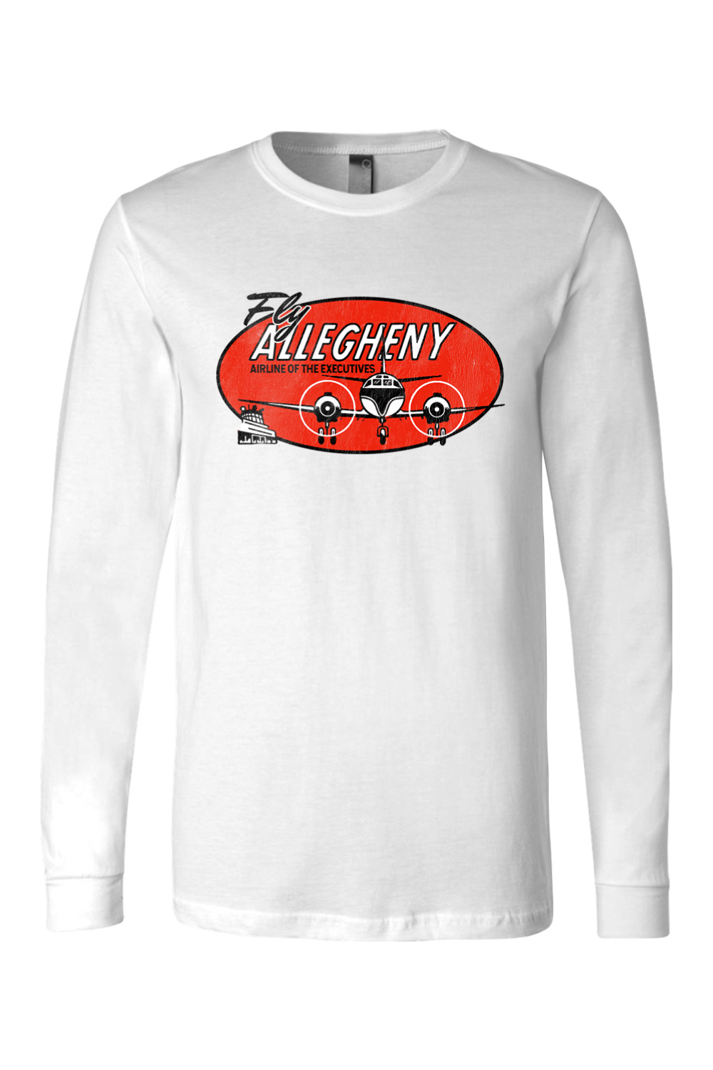 Allegheny Airlines - Long Sleeve Tee - Yinzylvania