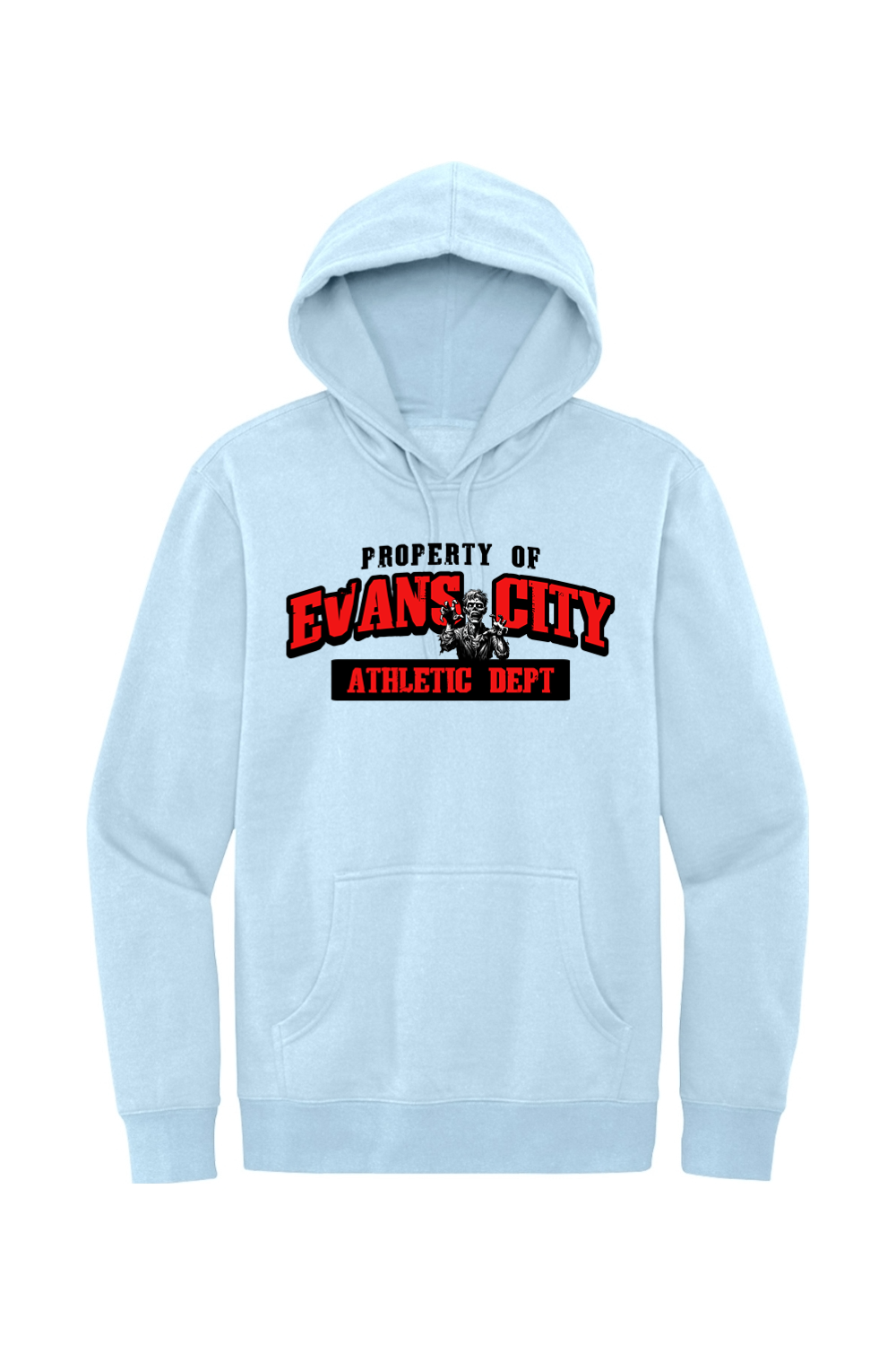 Property of Evans City Athletic Dept. - Fleece Hoodie - Yinzylvania