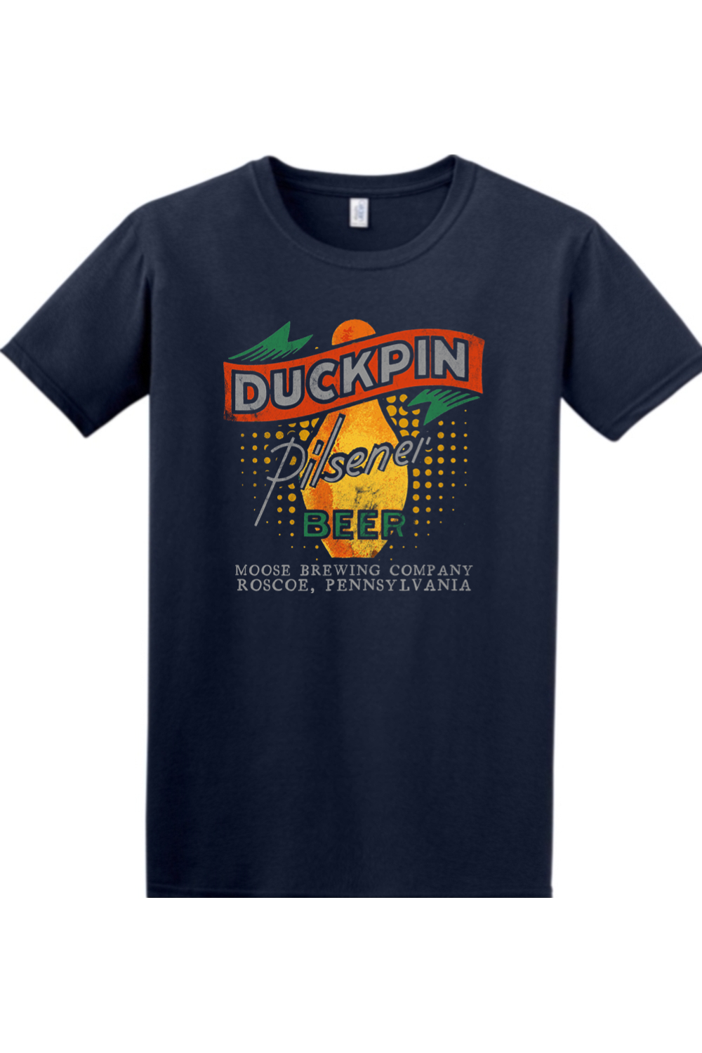 Duckpin Pilsner - 4XL/5XL Softstyle T-Shirt