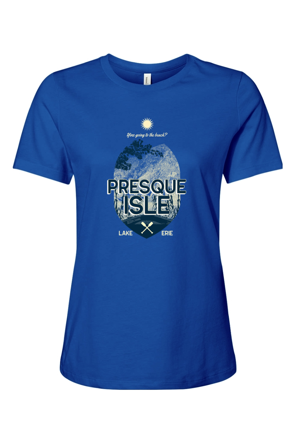 Presque Isle - Lake Erie, PA - Ladies Tee - Yinzylvania