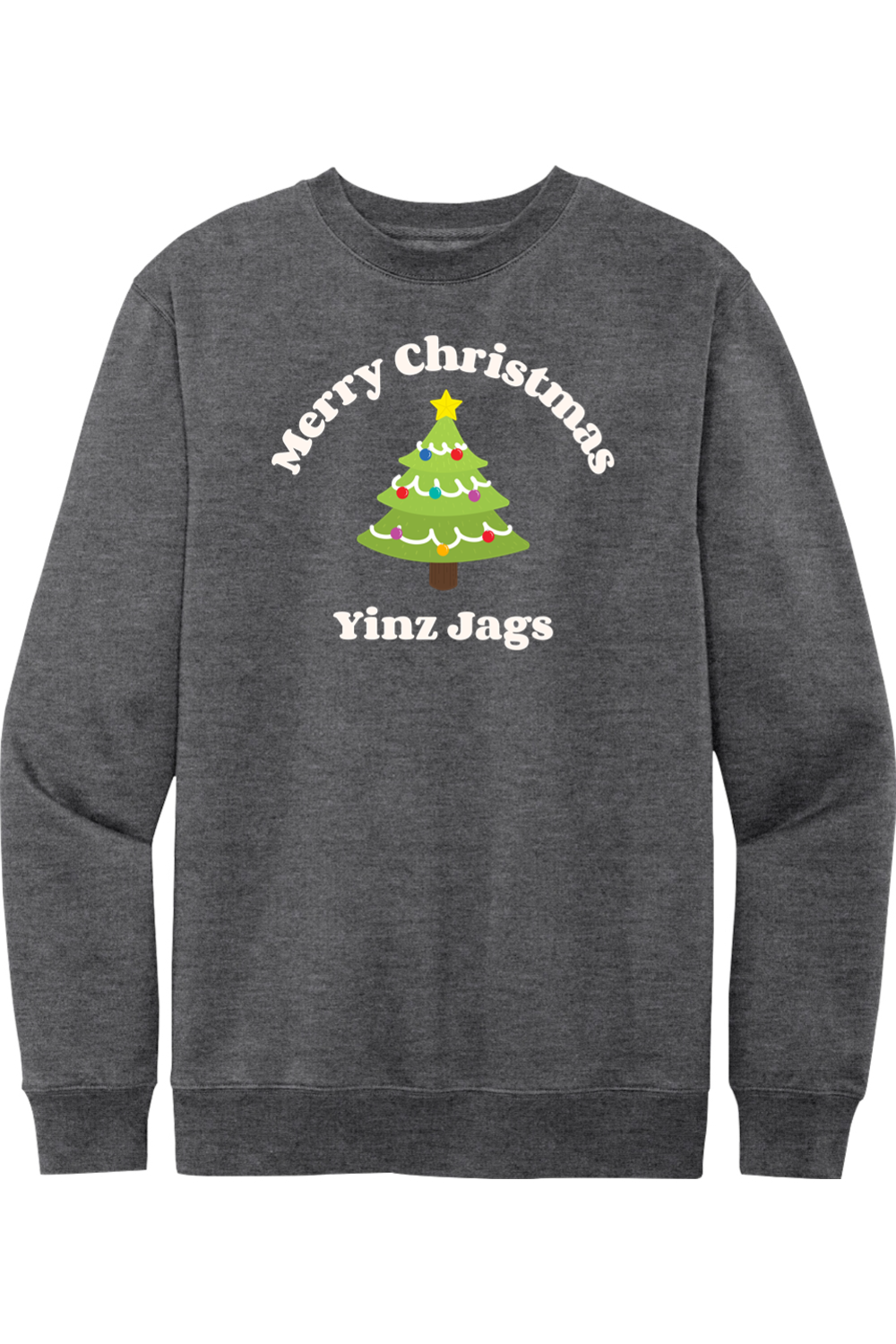 Merry Christmas Yinz Jags - Crewneck Sweatshirt