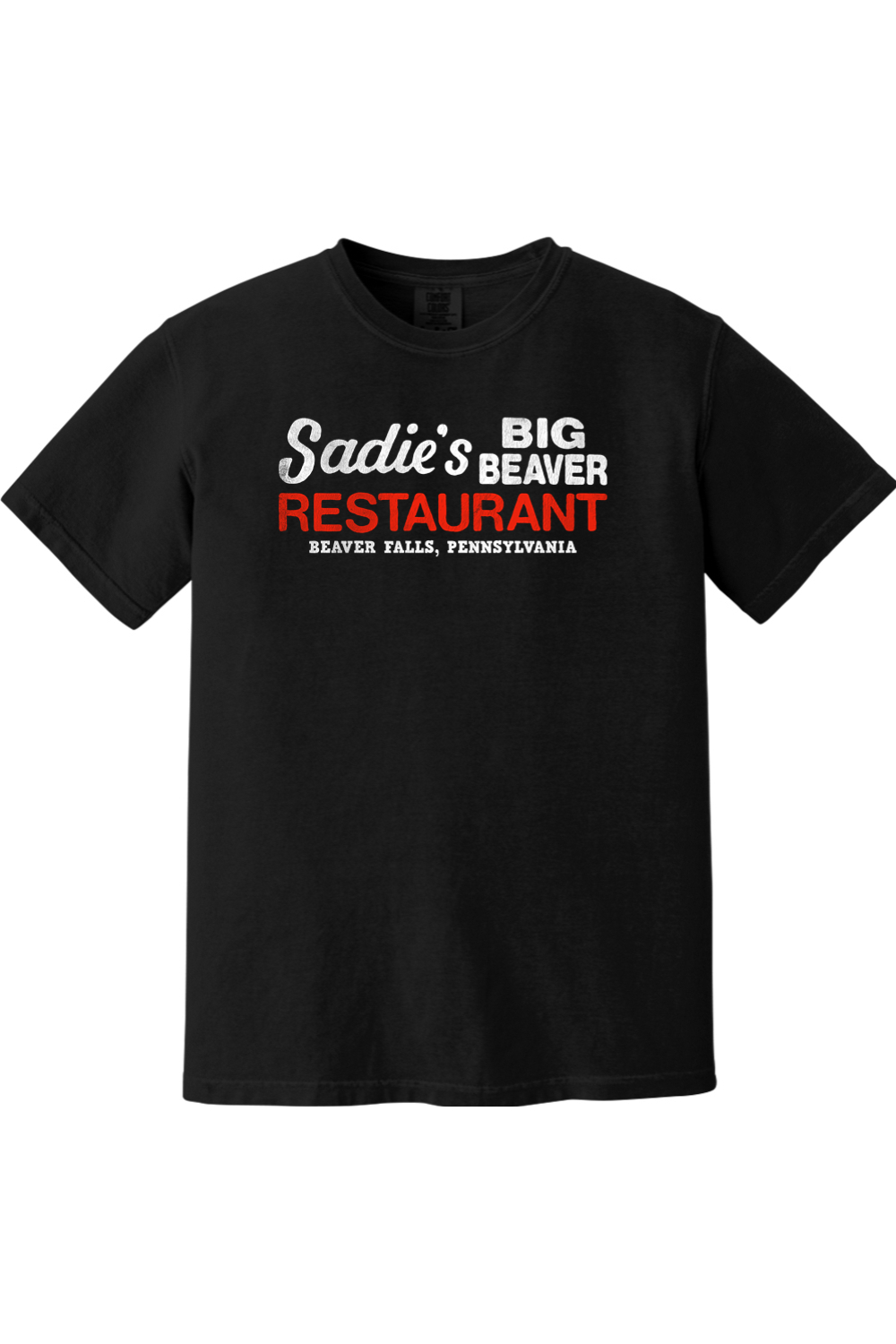 Sadie's Big Beaver Restaurant - Beaver Falls, PA - Comfort Colors Tee