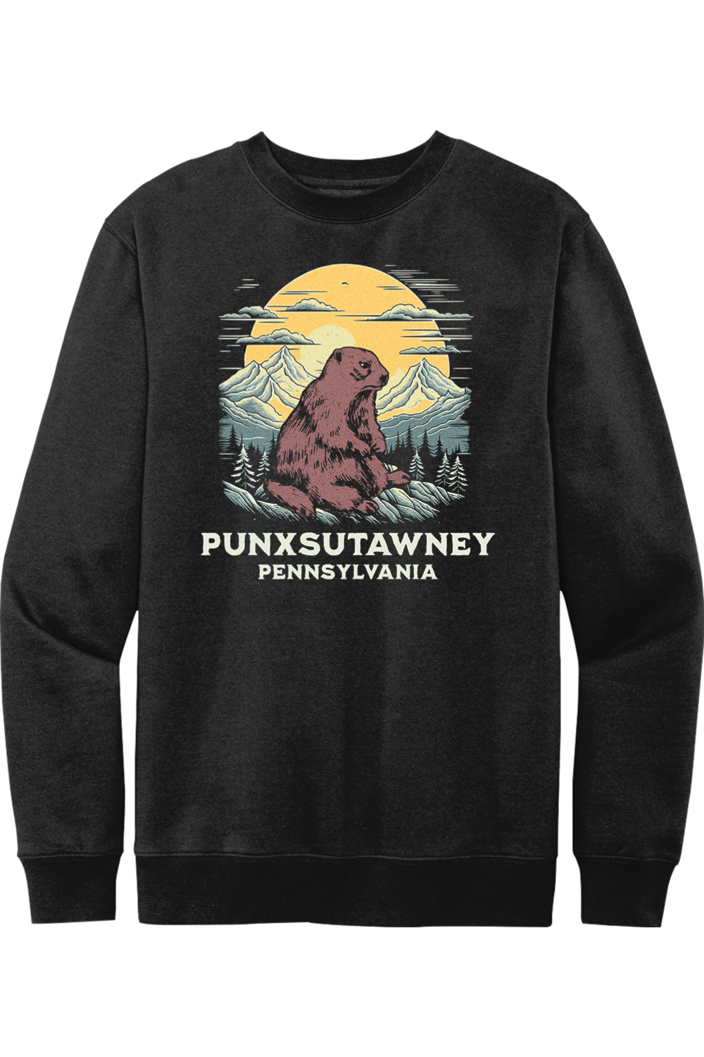 Punxsutawney Pennsylvania - Crewneck Sweatshirt