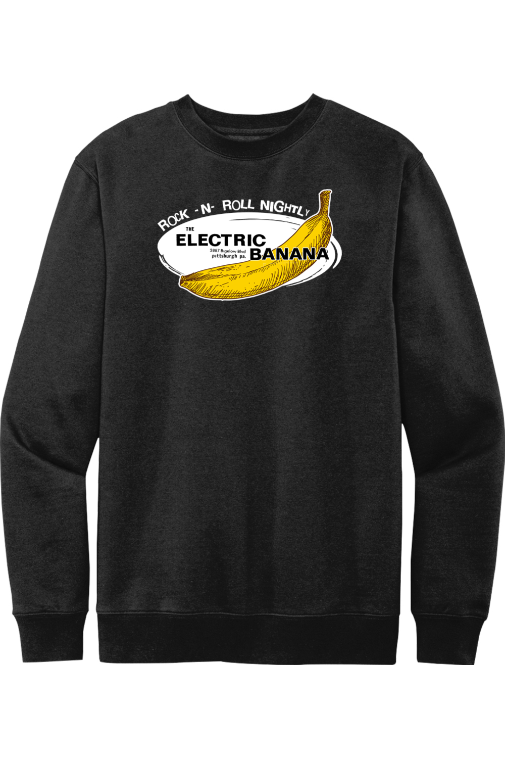 Electric Banana - Crewneck Sweatshirt