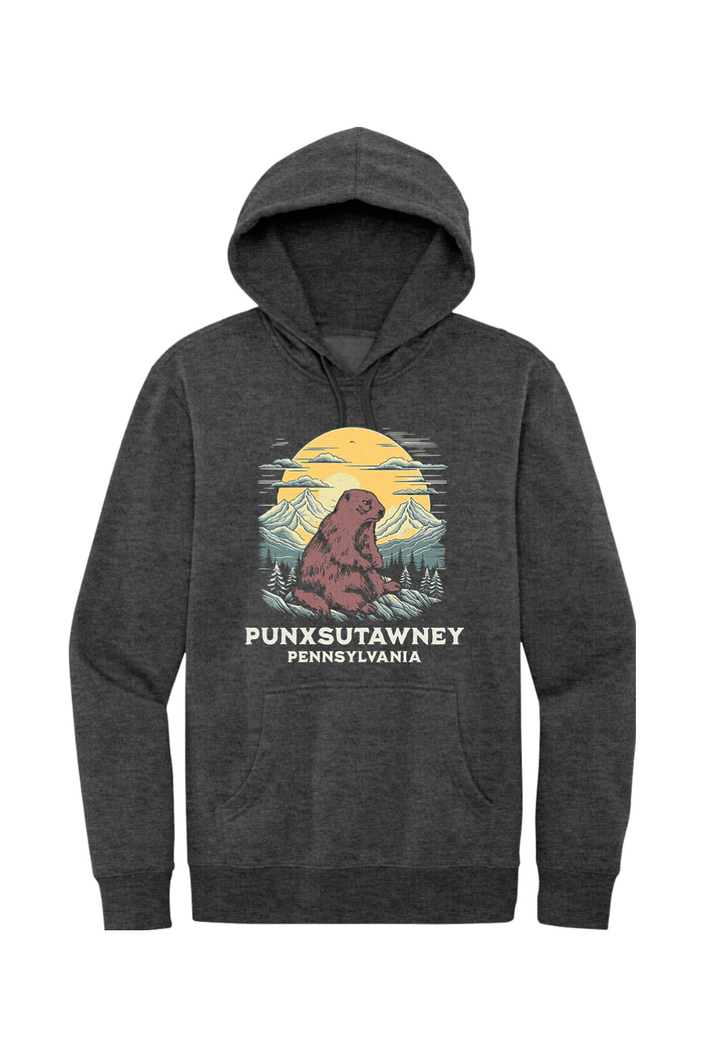 Punxsutawney Pennsylvania - Fleece Hoodie