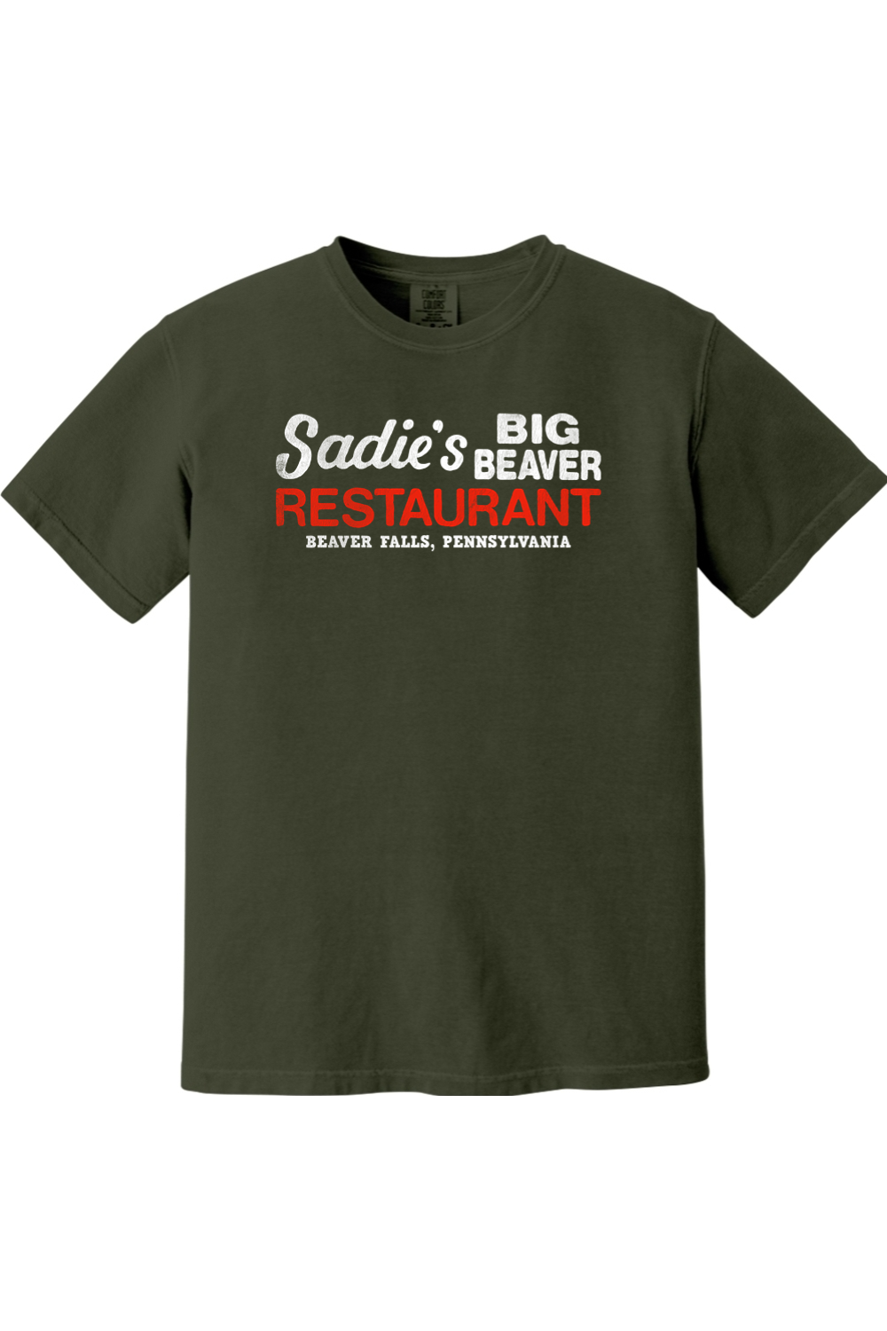 Sadie's Big Beaver Restaurant - Beaver Falls, PA - Comfort Fit Tee