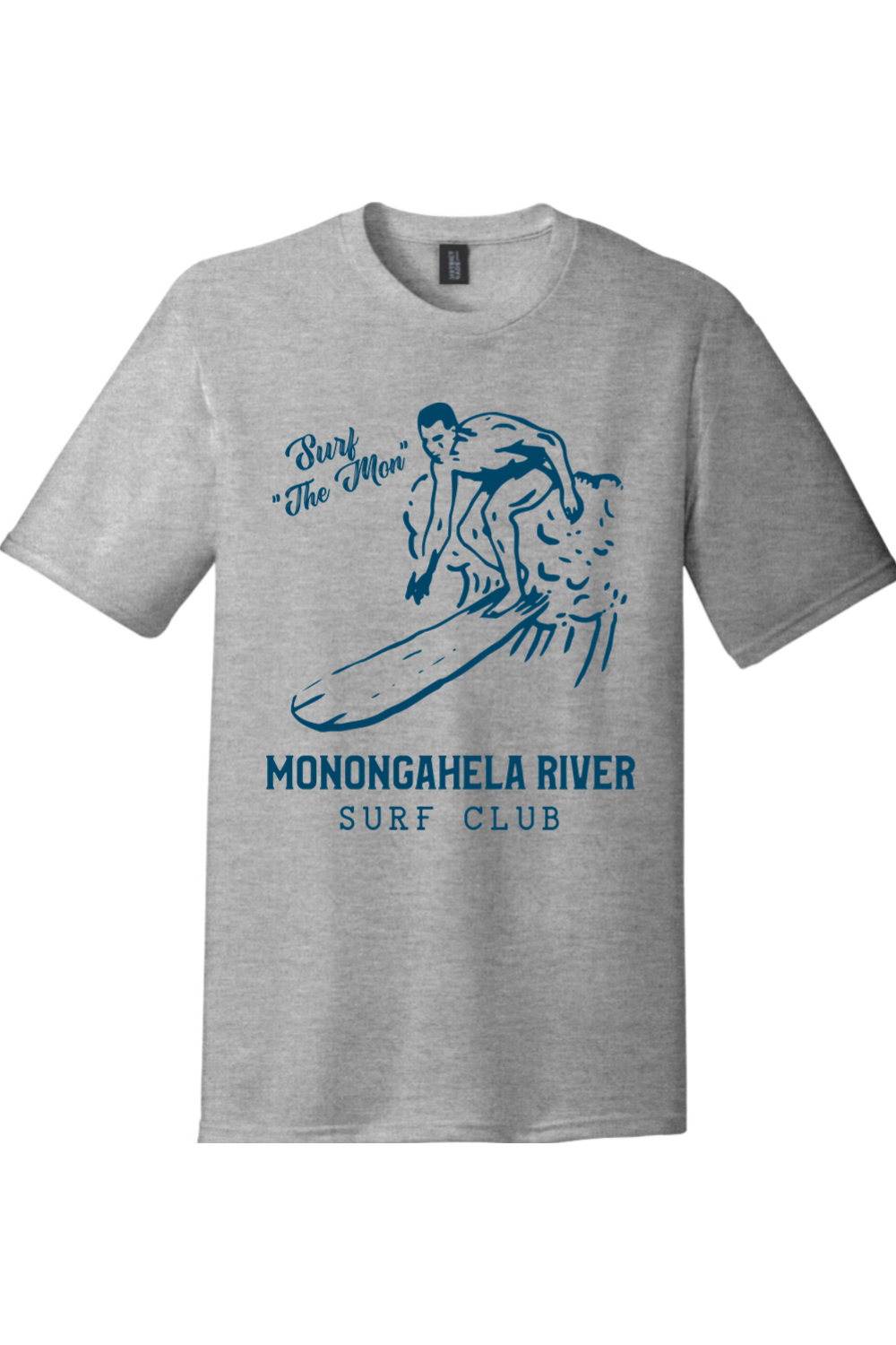 Monongahela River Surf Club - Tri-Blend Tee - Yinzylvania