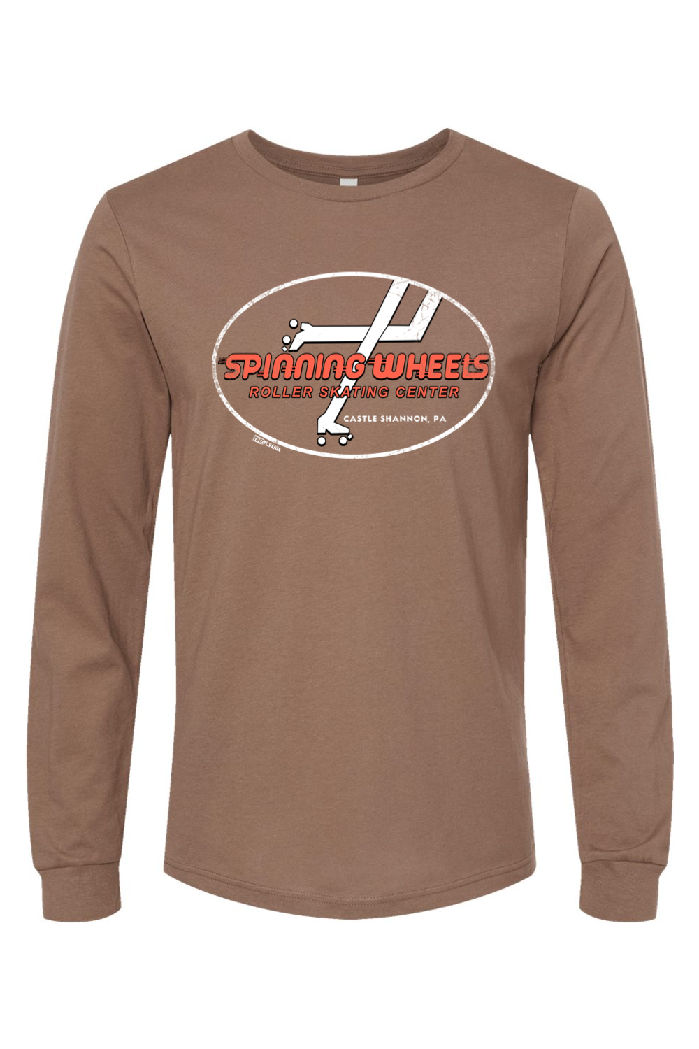 Spinning Wheels Roller Rink - Castle Shannon - Long Sleeve Tee - Yinzylvania