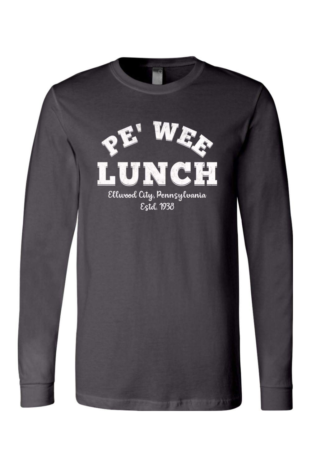 Pe' Wee Lunch - Ellwood City - Long Sleeve Tee