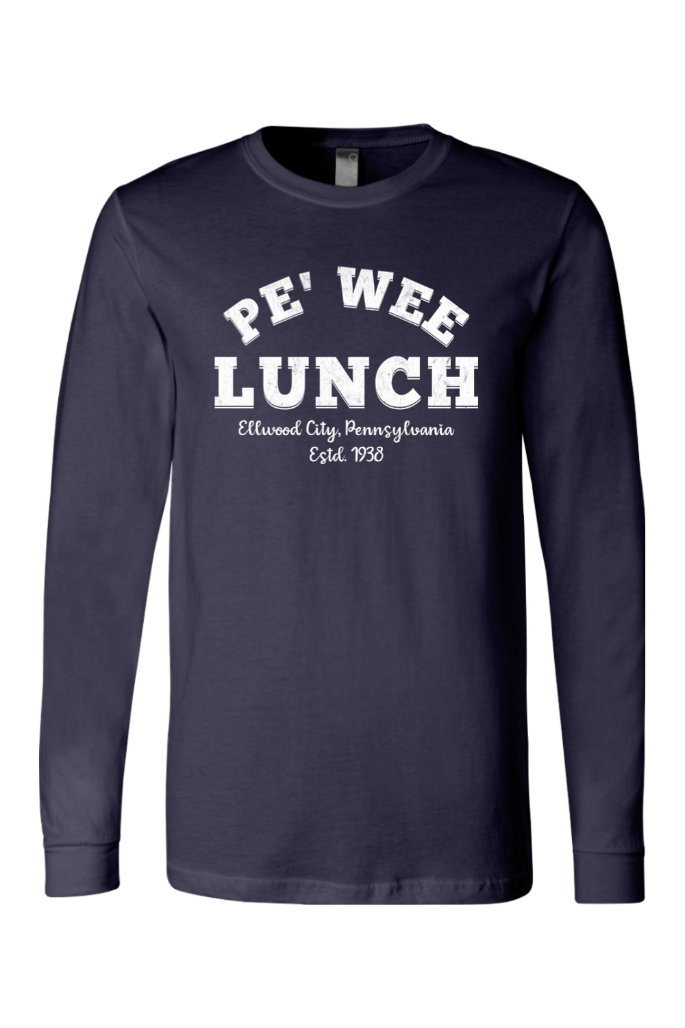 Pe' Wee Lunch - Ellwood City - Long Sleeve Tee