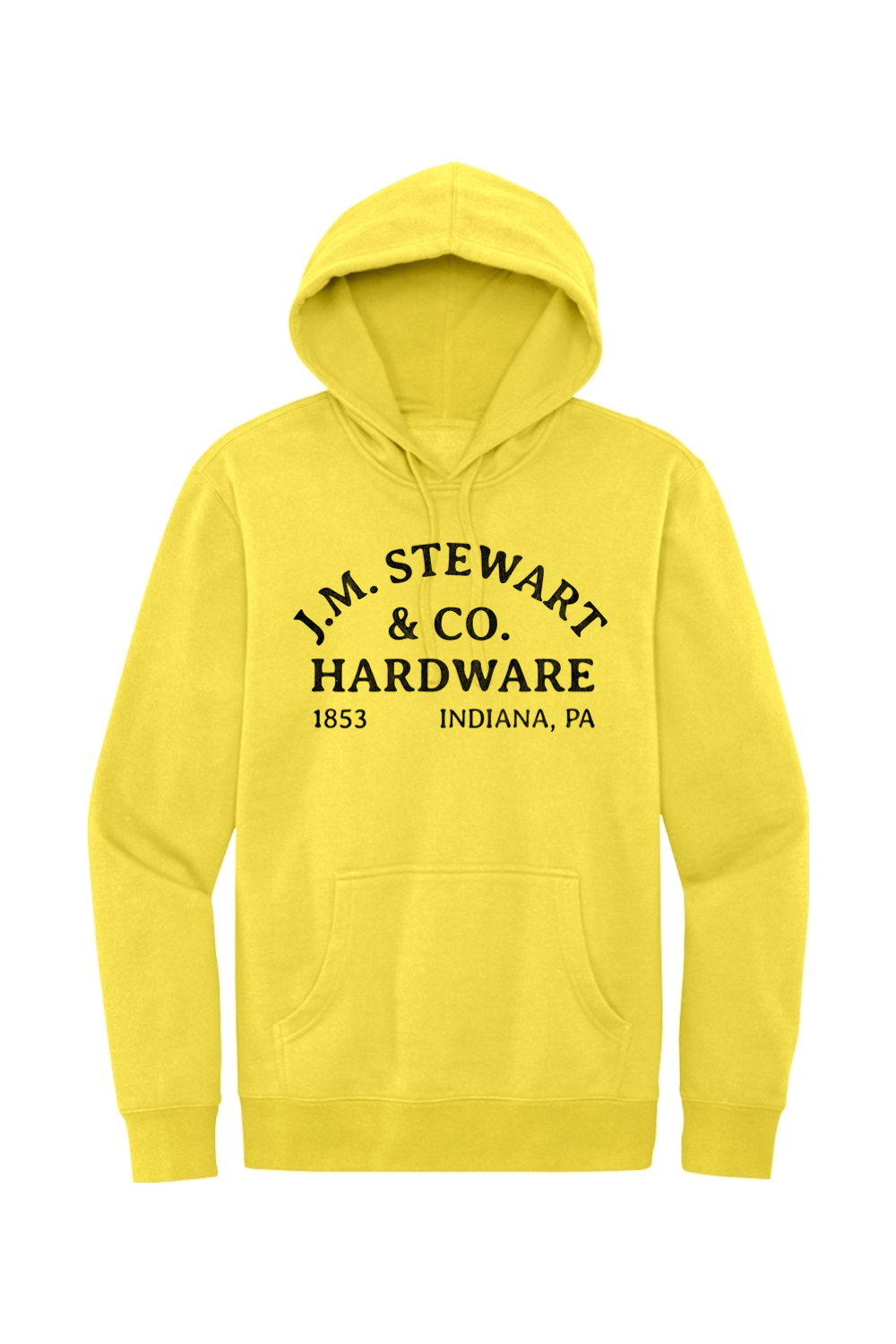 J.M. Stewart & Hardware Co. - Fleece Hoodie - Indiana, PA