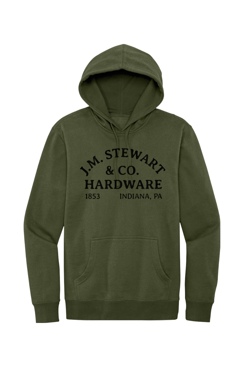 J.M. Stewart & Hardware Co. - Fleece Hoodie - Indiana, PA