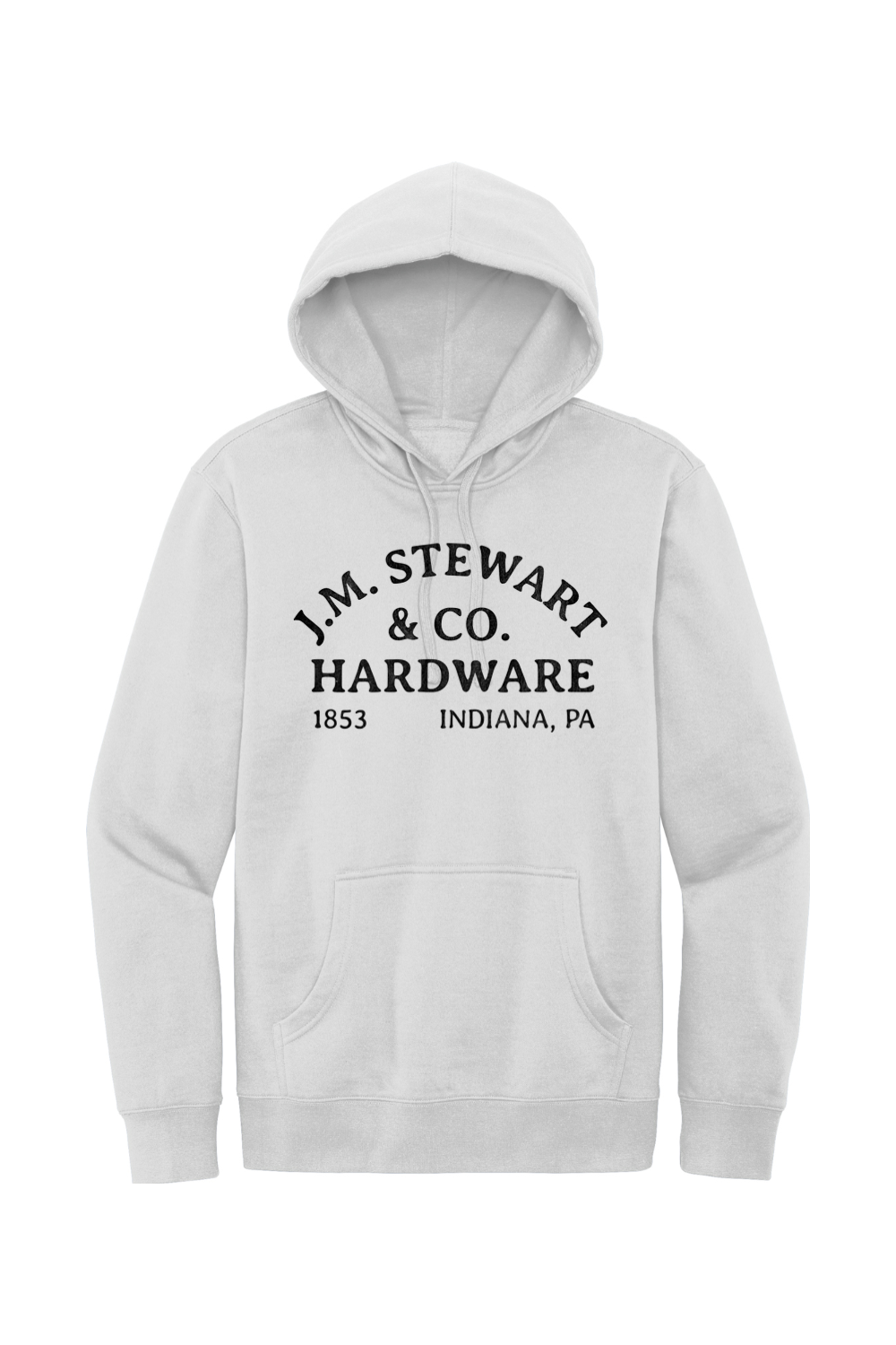 J.M. Stewart & Hardware Co. - Fleece Hoodie - Indiana, PA