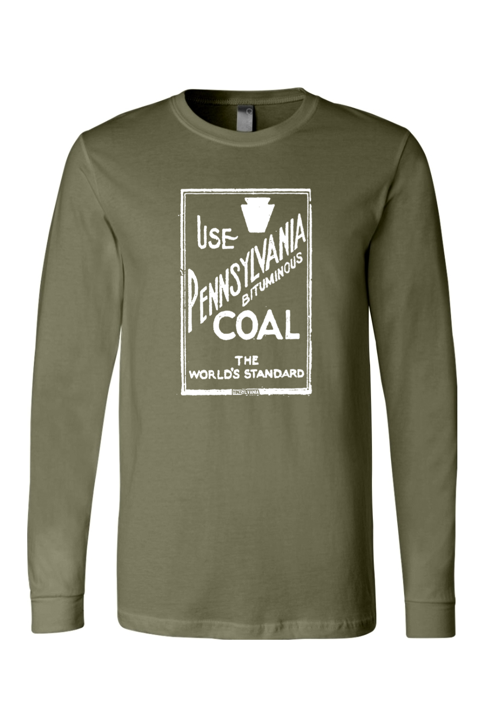 Pennsylvania Bituminous Coal - Long Sleeve Tee - Yinzylvania