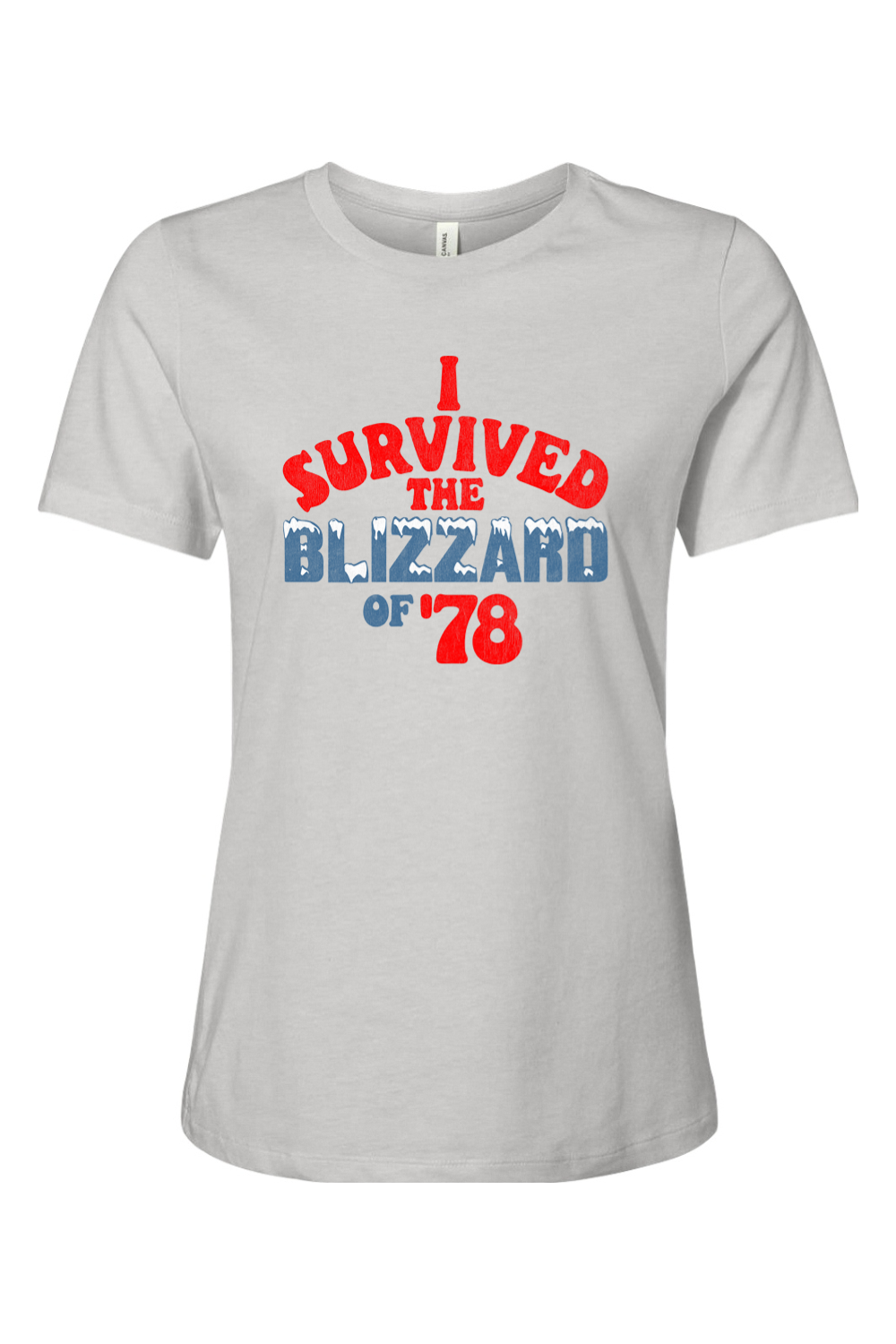 I Survived the Blizzard of '78 - Ladies Tee