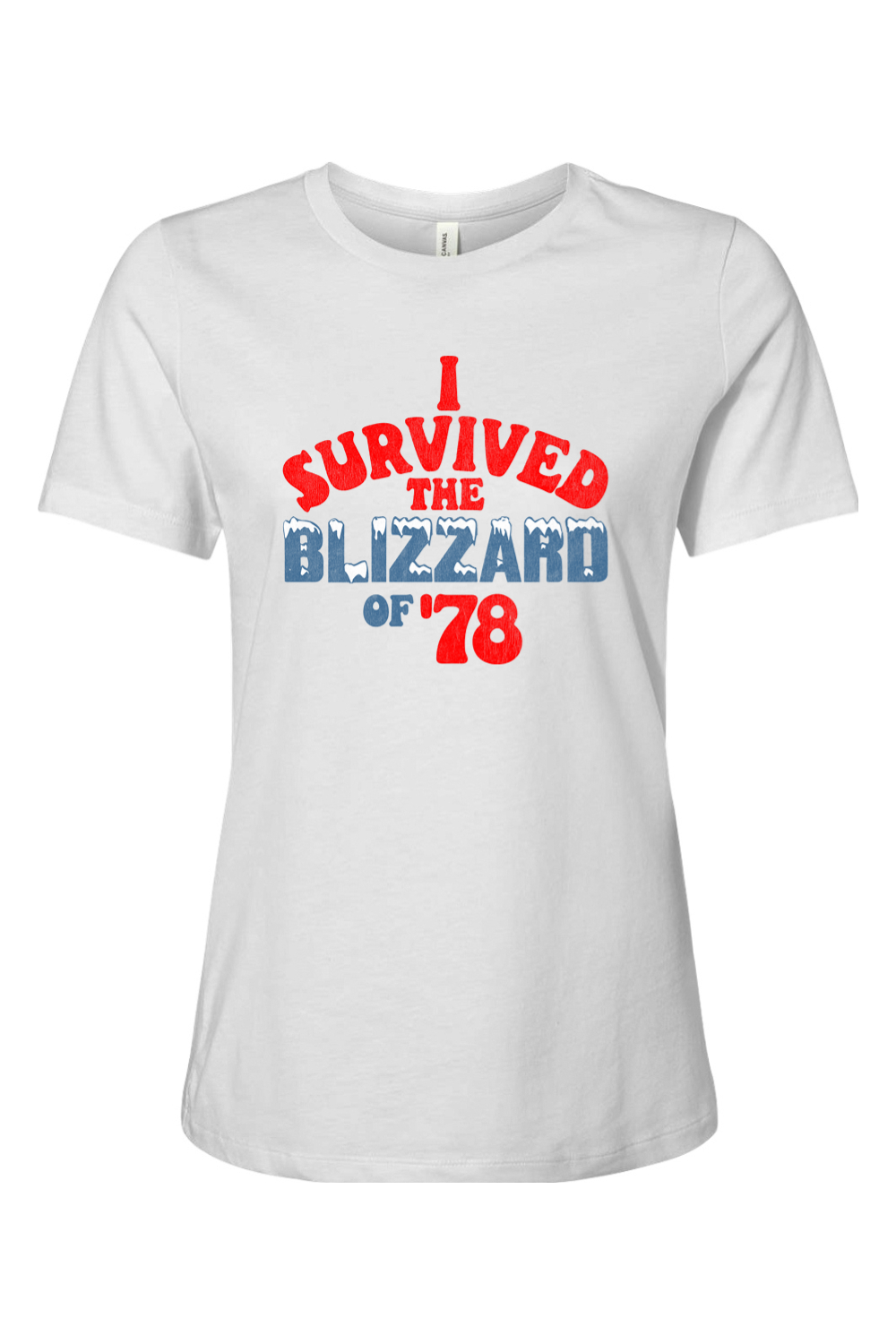 I Survived the Blizzard of '78 - Ladies Tee